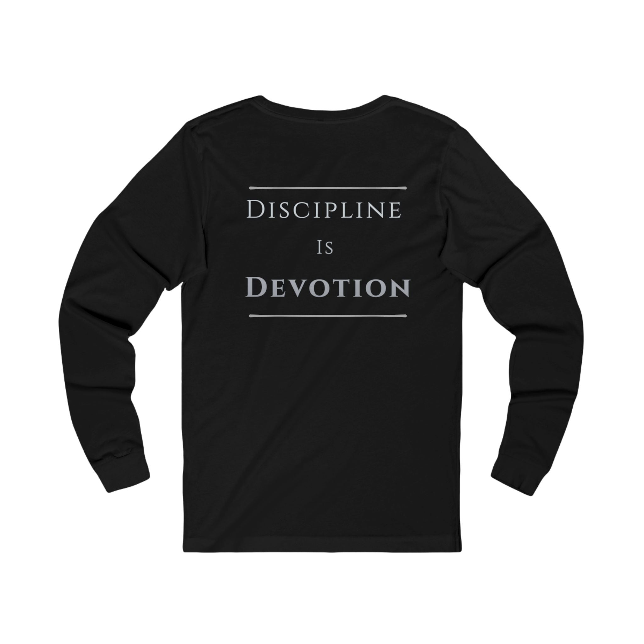 Discipline Is Devotion Long Sleeve Tee — Iter Fidelis