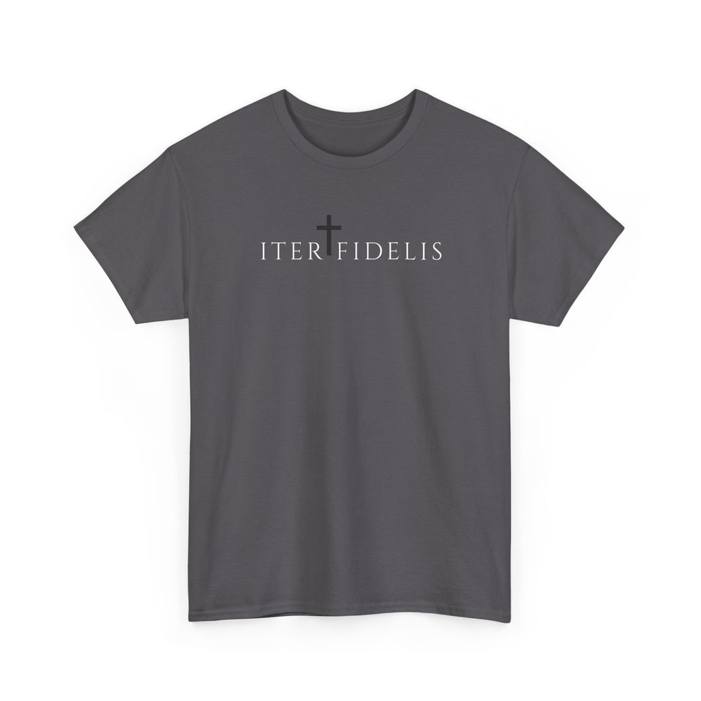 T‑Shirt — Iter Fidelis | "I Saw You in the Dark" Psalm 139 Christian Tee
