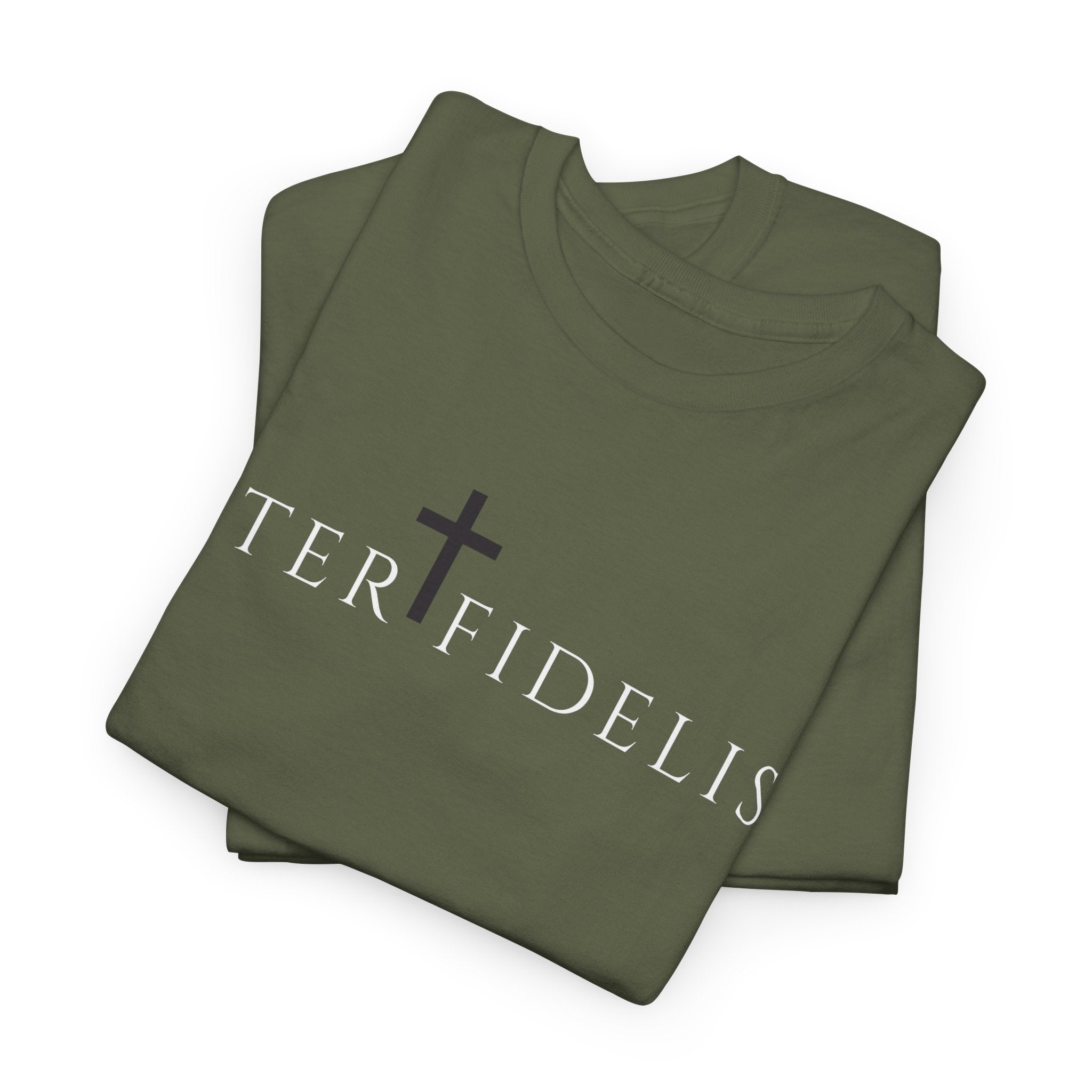 Iter Fidelis T-Shirt — "My Loss Was Not Suffering" Faith & Resilience Graphic Tee