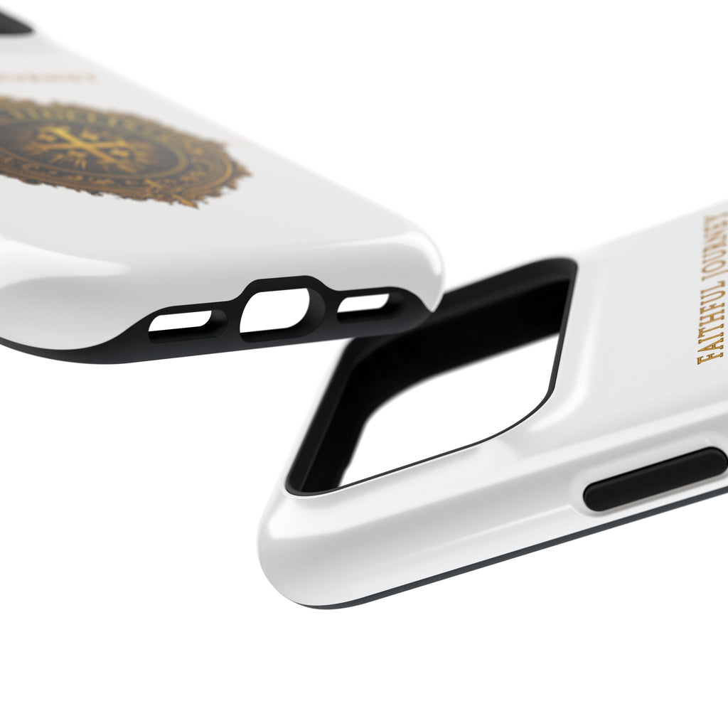 Faithful Journey Impact-Resistant Phone Case — 'Faithful Journey' ITER FIDELIS Seal