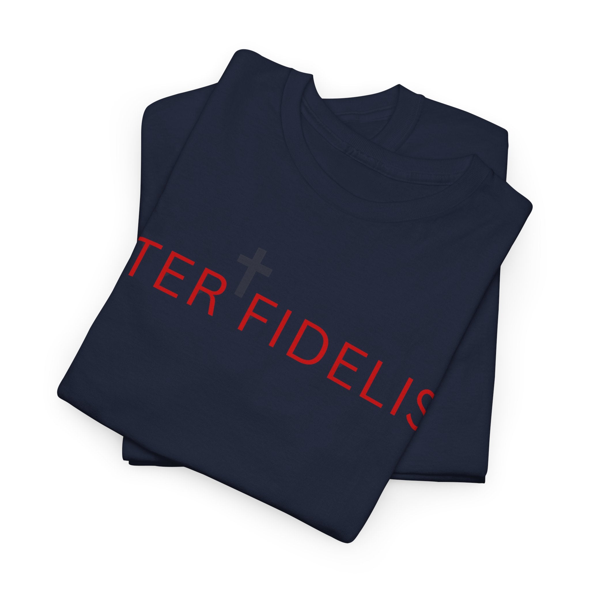 T-Shirt — "Iter Fidelis" Christian Tee: "Be Like Jesus" Inspirational Faith Shirt