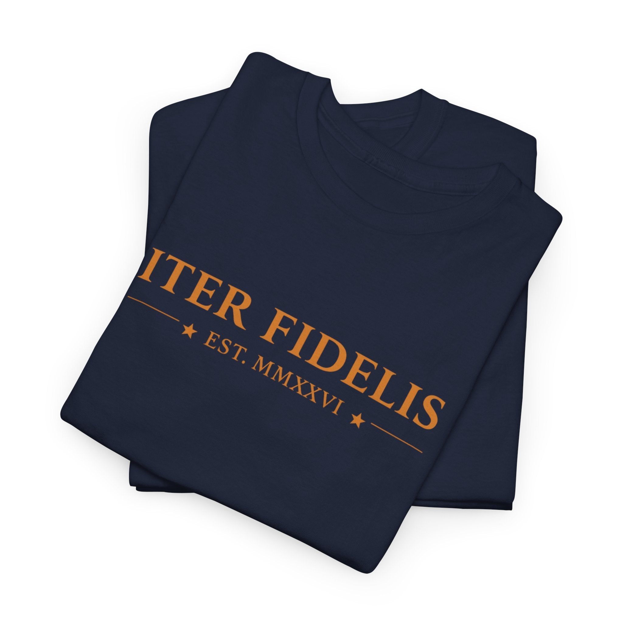 Bring the Thunder U.S. Navy "Iter Fidelis" Graphic Tee