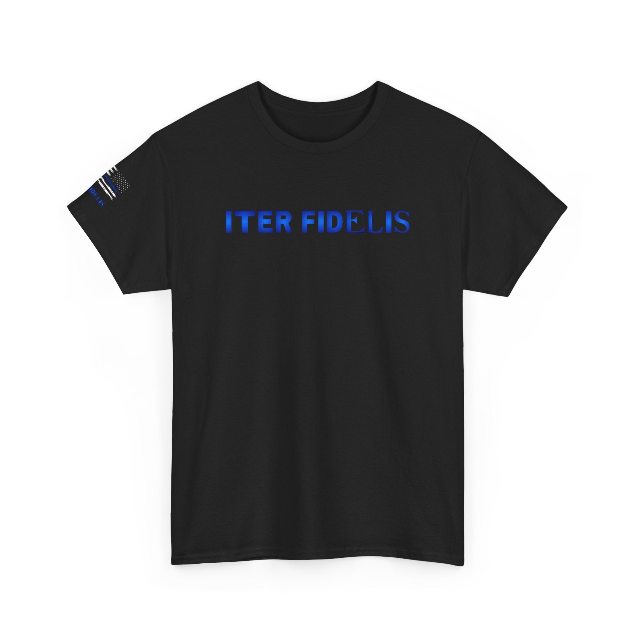 Thin Blue Line Courage Tee — Stand the Line Police Support Shirt