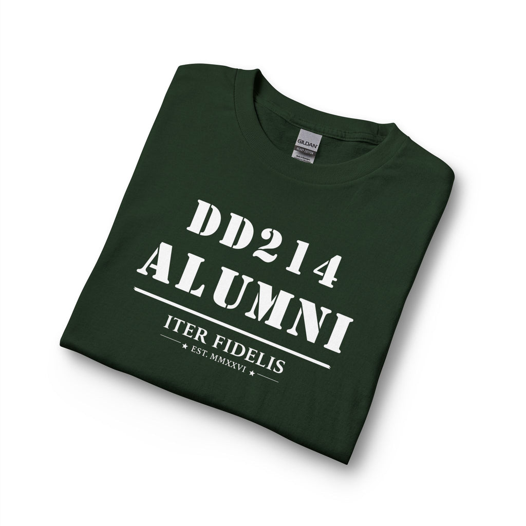 DD214 Alumni Army Veteran T-Shirt — 'I Have Earned It' Military LS