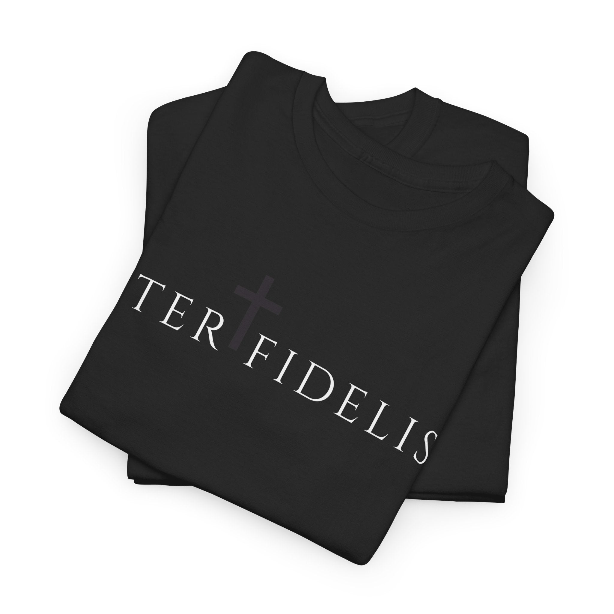 Iter Fidelis T-Shirt — "My Loss Was Not Suffering" Faith & Resilience Graphic Tee
