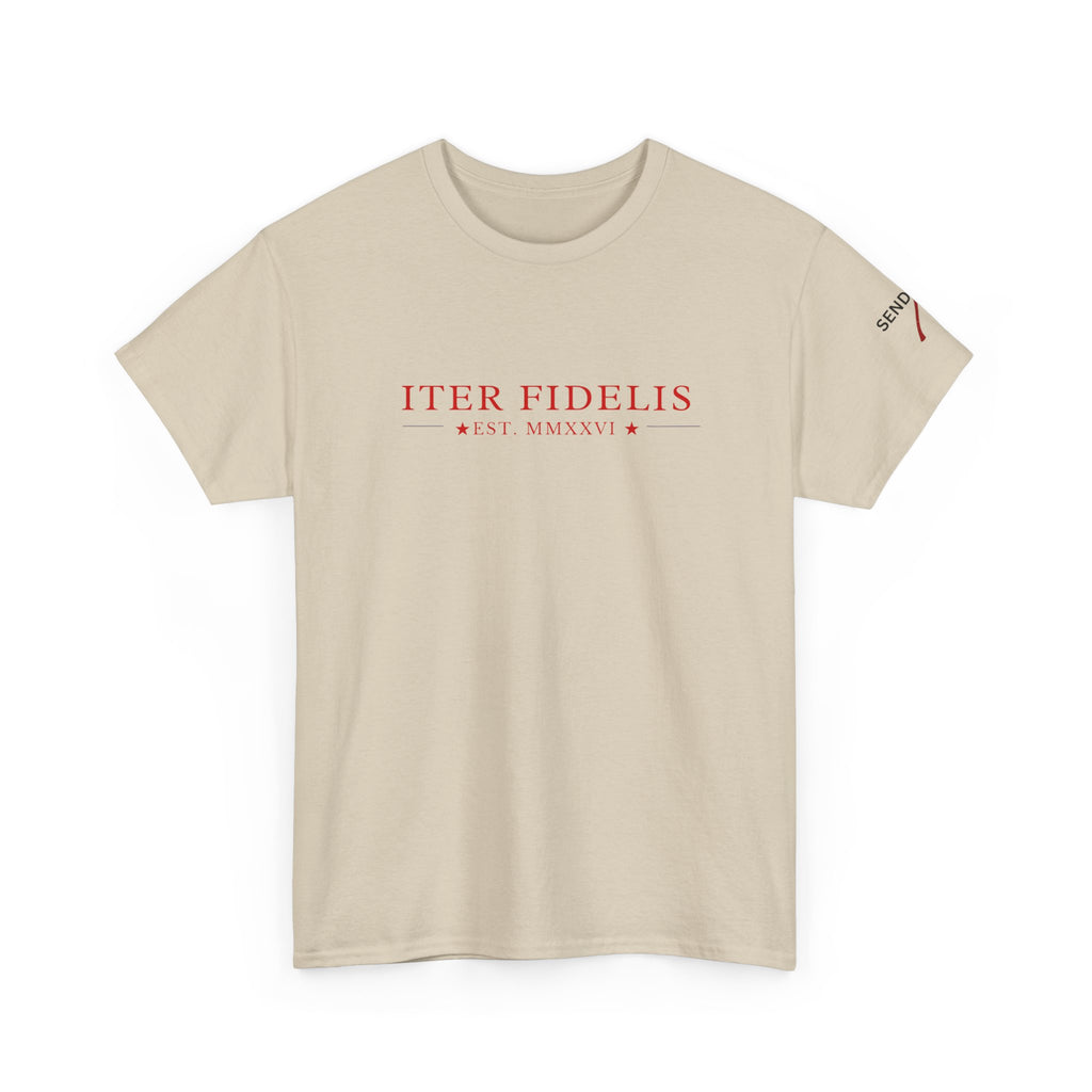 Here Am I. Send Me. — Isaiah 6:8 Firefighter Shirt | Iter Fidelis