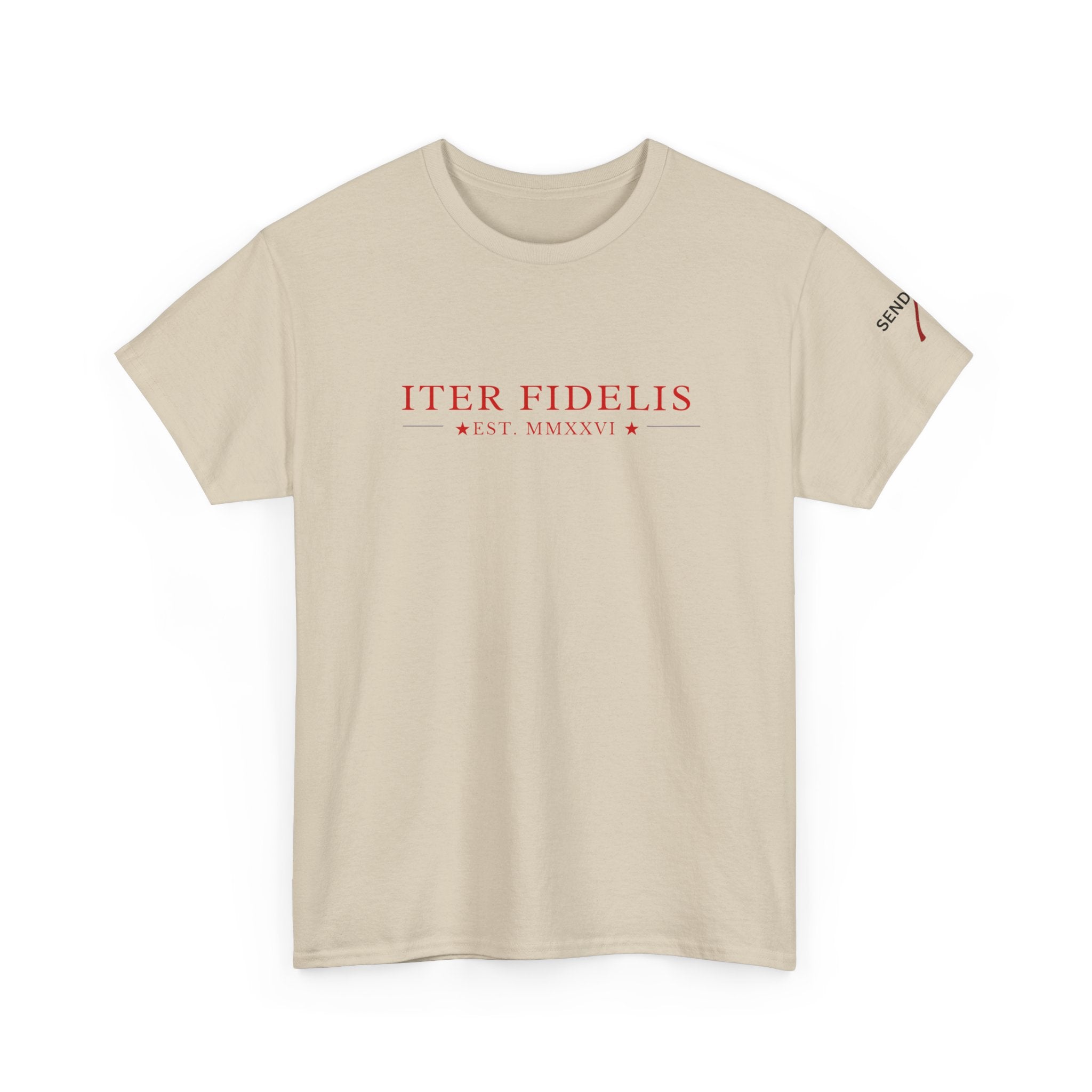 Here Am I. Send Me. — Isaiah 6:8 Firefighter Shirt | Iter Fidelis