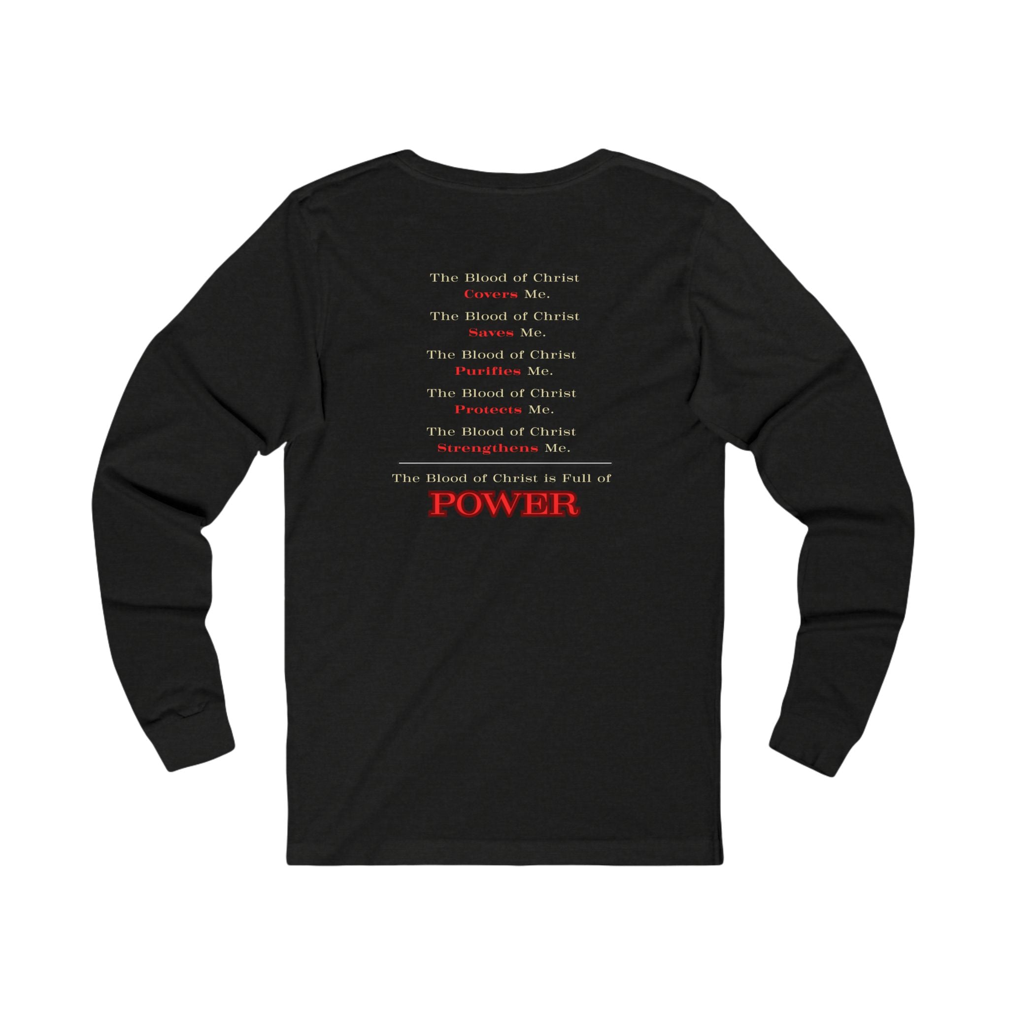 Power in the Blood Long Sleeve Tee