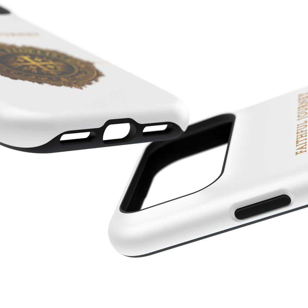 Faithful Journey Impact-Resistant Phone Case — 'Faithful Journey' ITER FIDELIS Seal