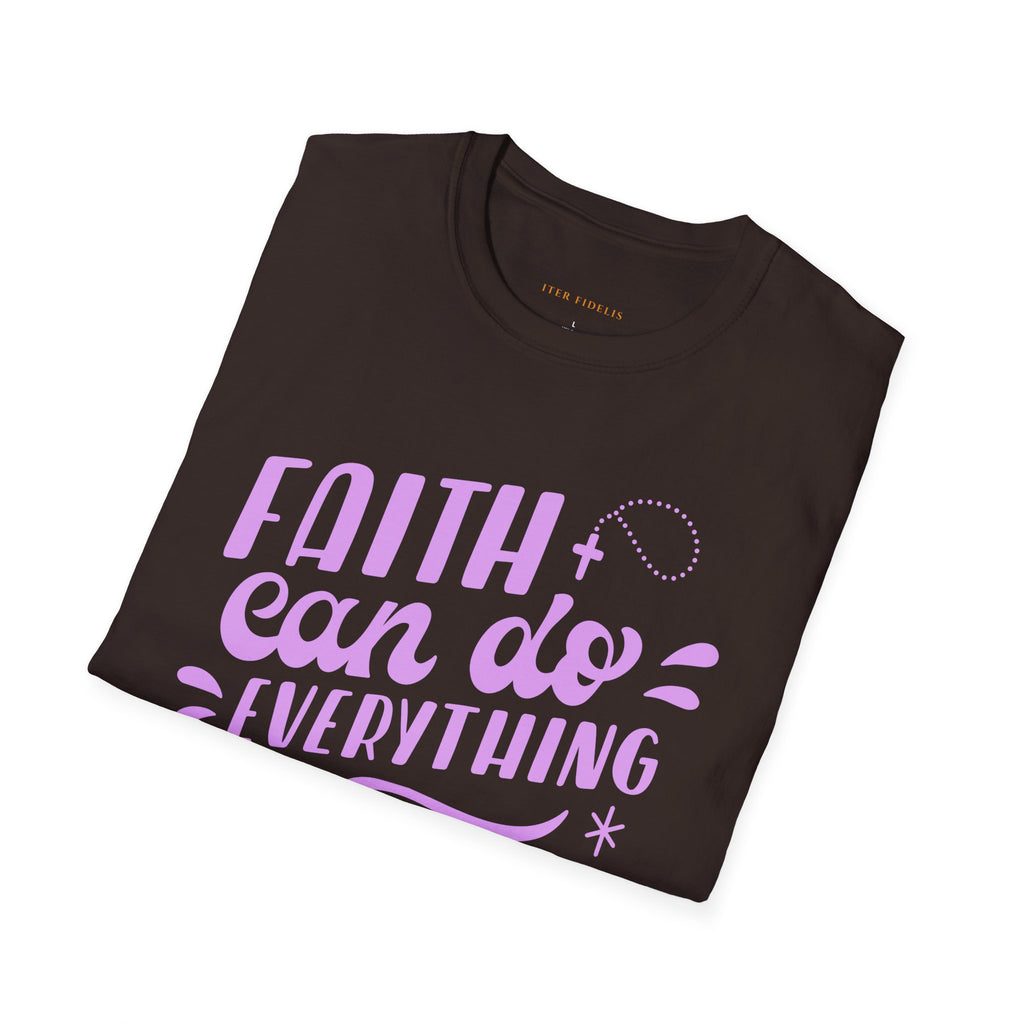 Faith Can Do Everything Tee — Iter Fidelis
