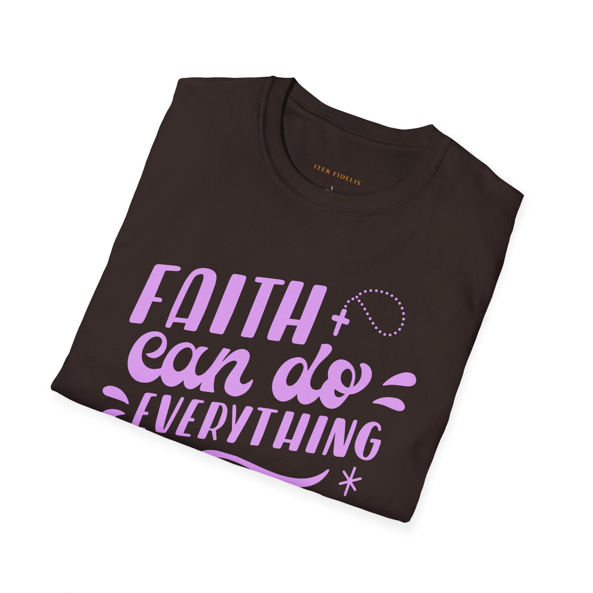 Faith Can Do Everything Tee — Iter Fidelis