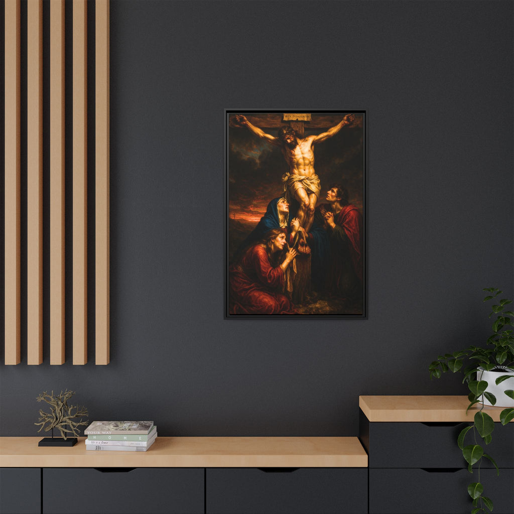 The Crucifixion at Golgotha on canvas 24 x 36