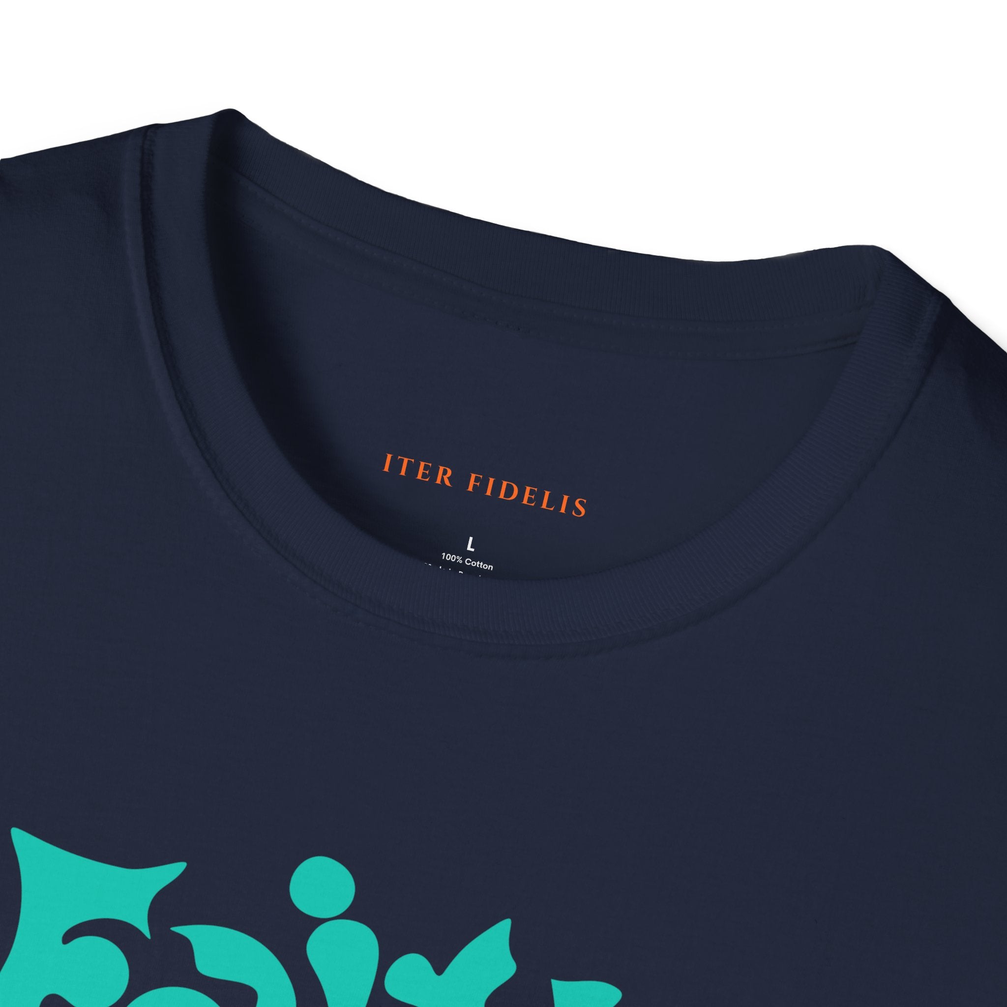Faith Hope Love T-Shirt — Retro Colorful Inspirational Tee