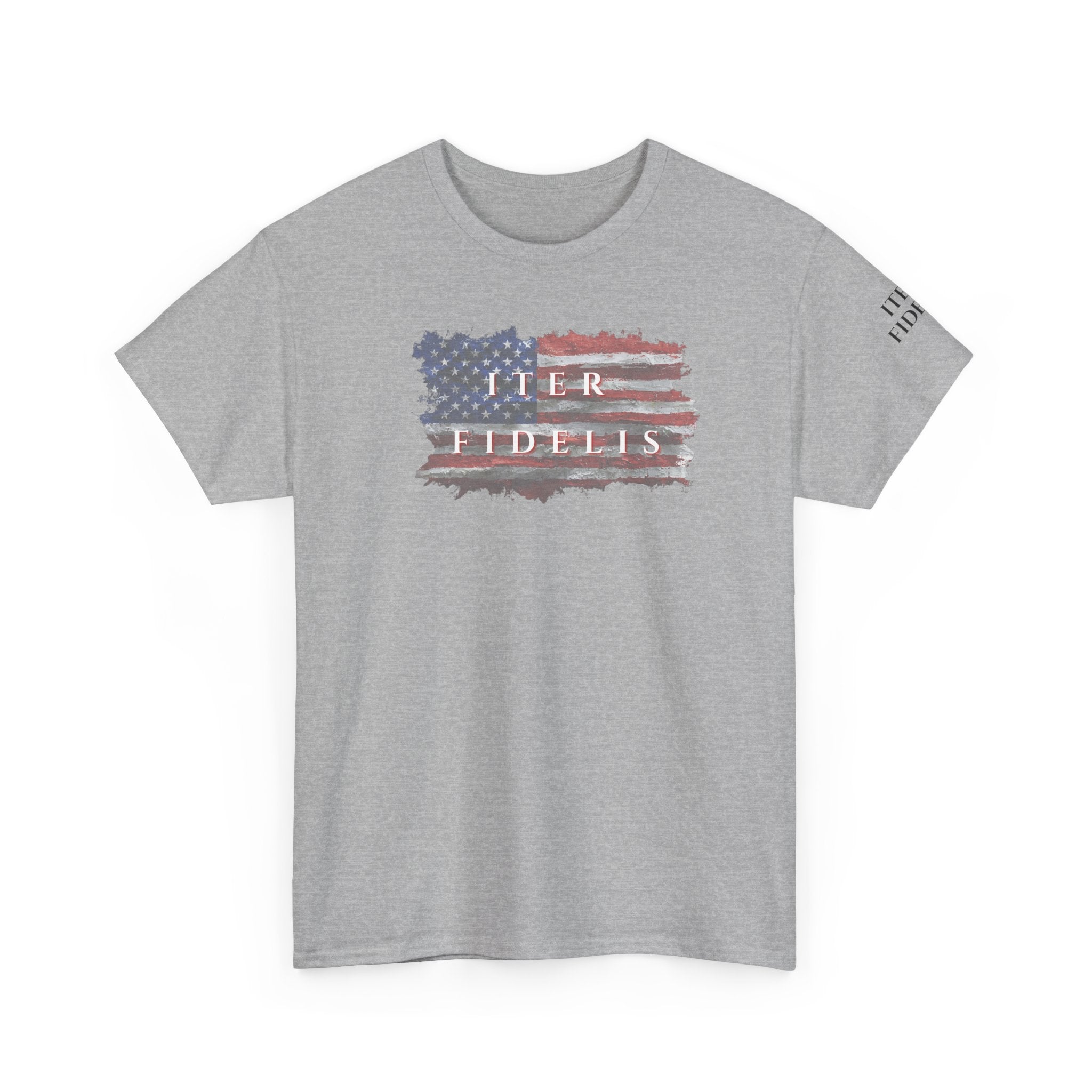 Iter Fidelis Defenders of Freedom T‑Shirt — Military Tribute Tee