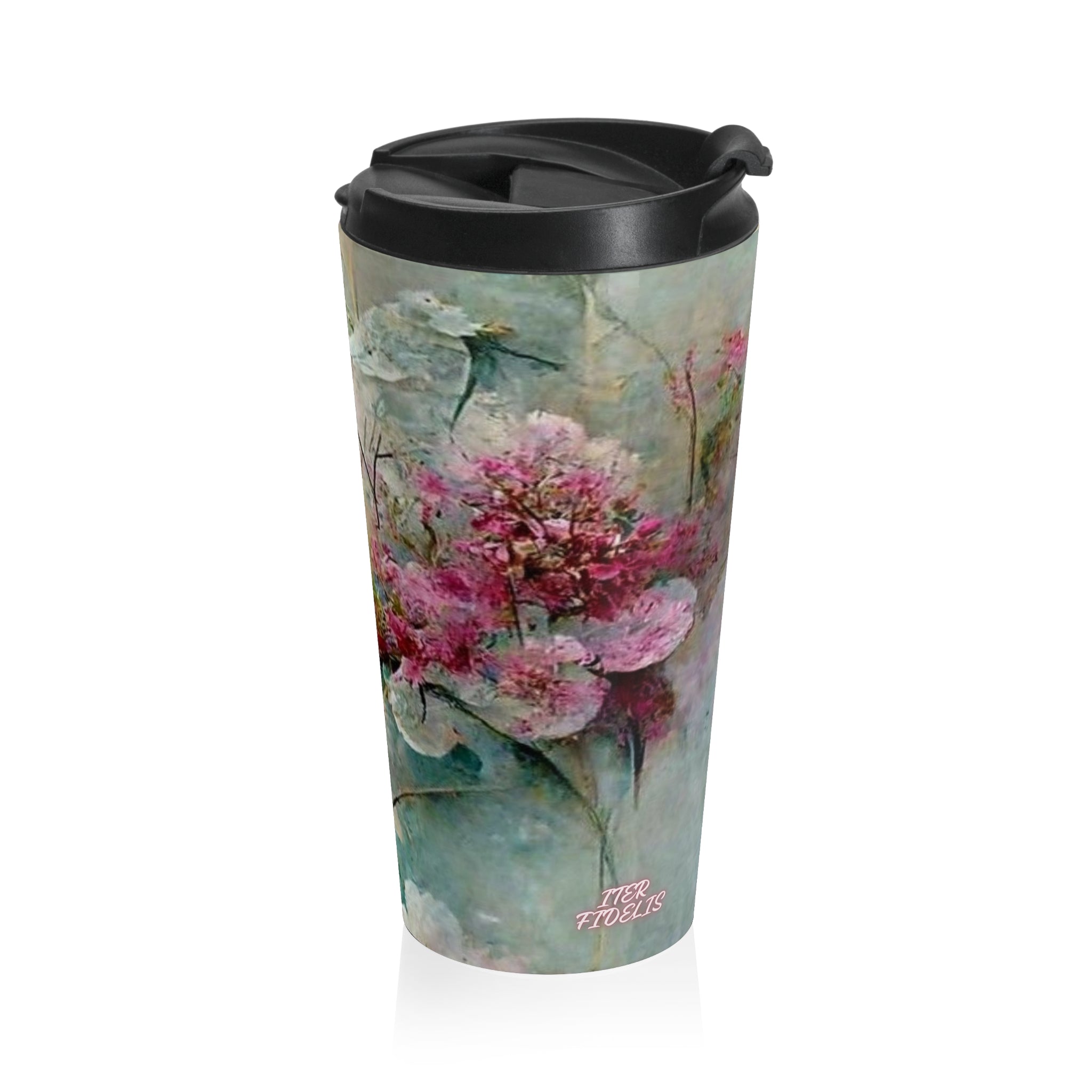 See God in All Things Mug — Iter Fidelis Stainless Steel Travel Mug