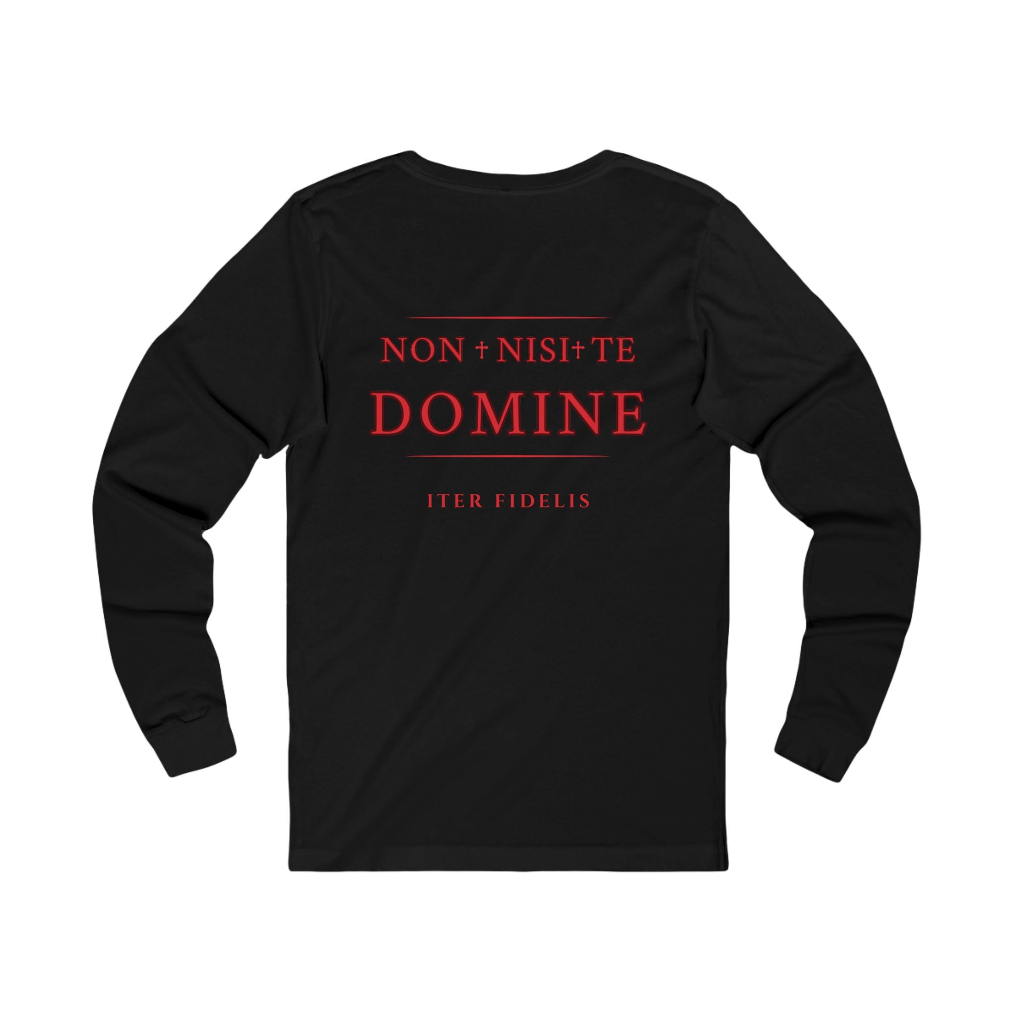 Non Nisi Te Domine — Iter Fidelis Long Sleeve