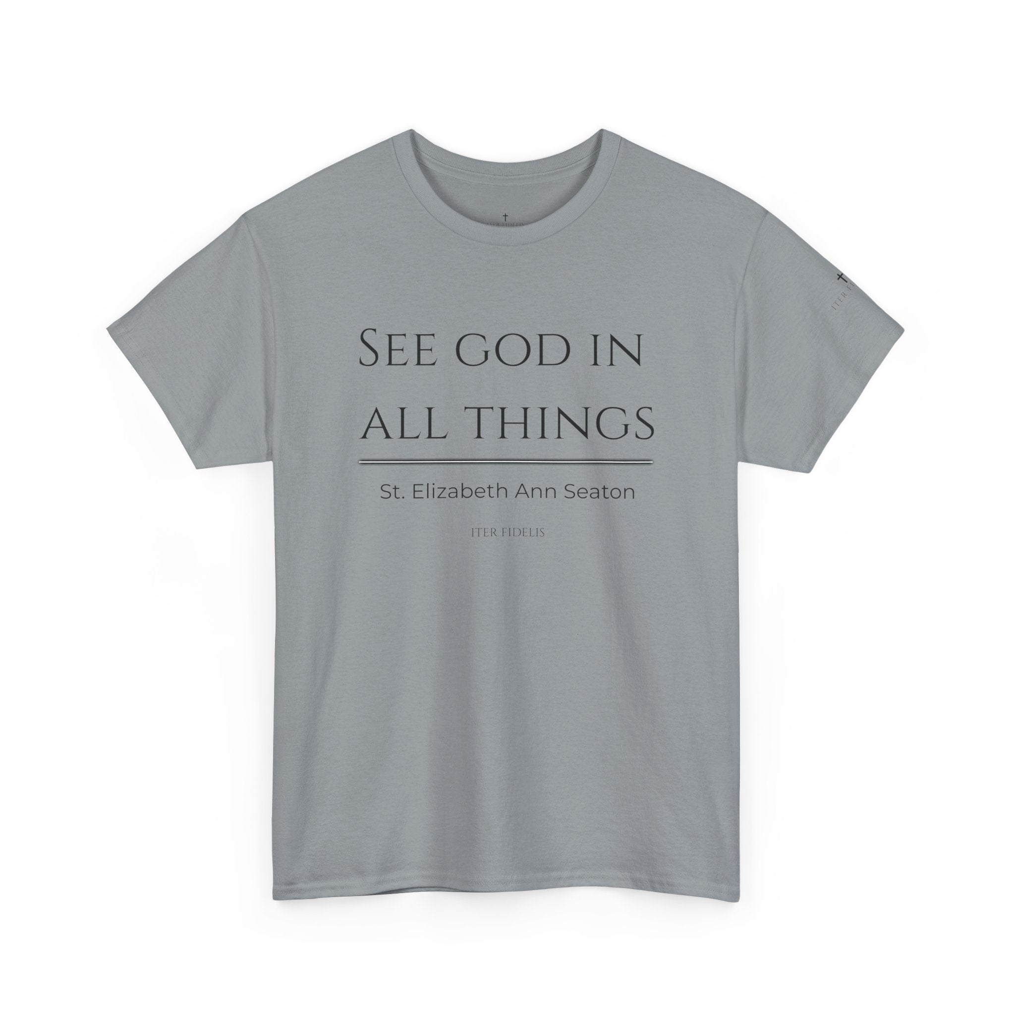 See God In All Things tee | Inspirational Christian faith shirt