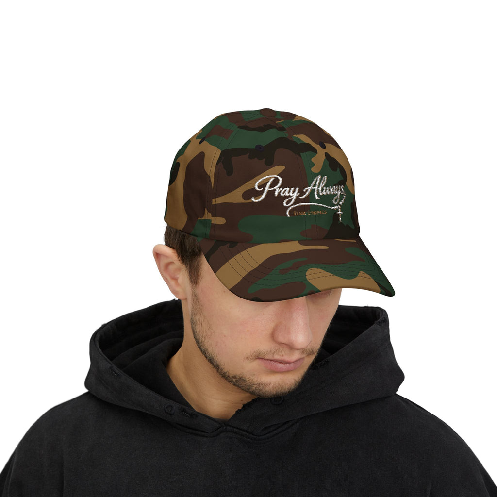 "Pray Always" Embroidered Iter Fidelis Classic Hat