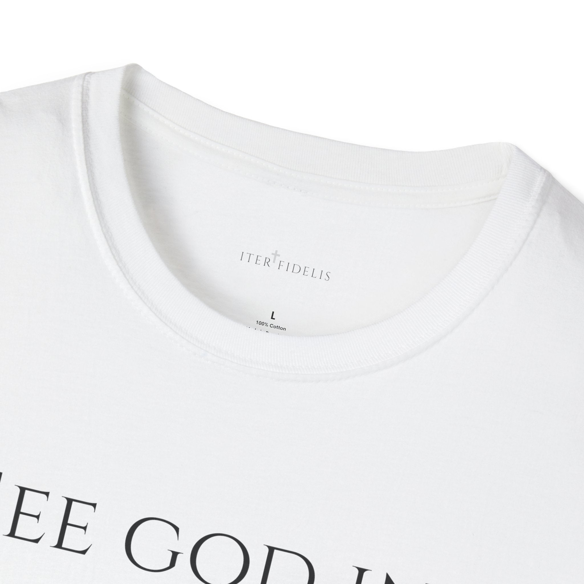 See God In All Things Women's T-Shirt – Inspirational Christian Quote Tee