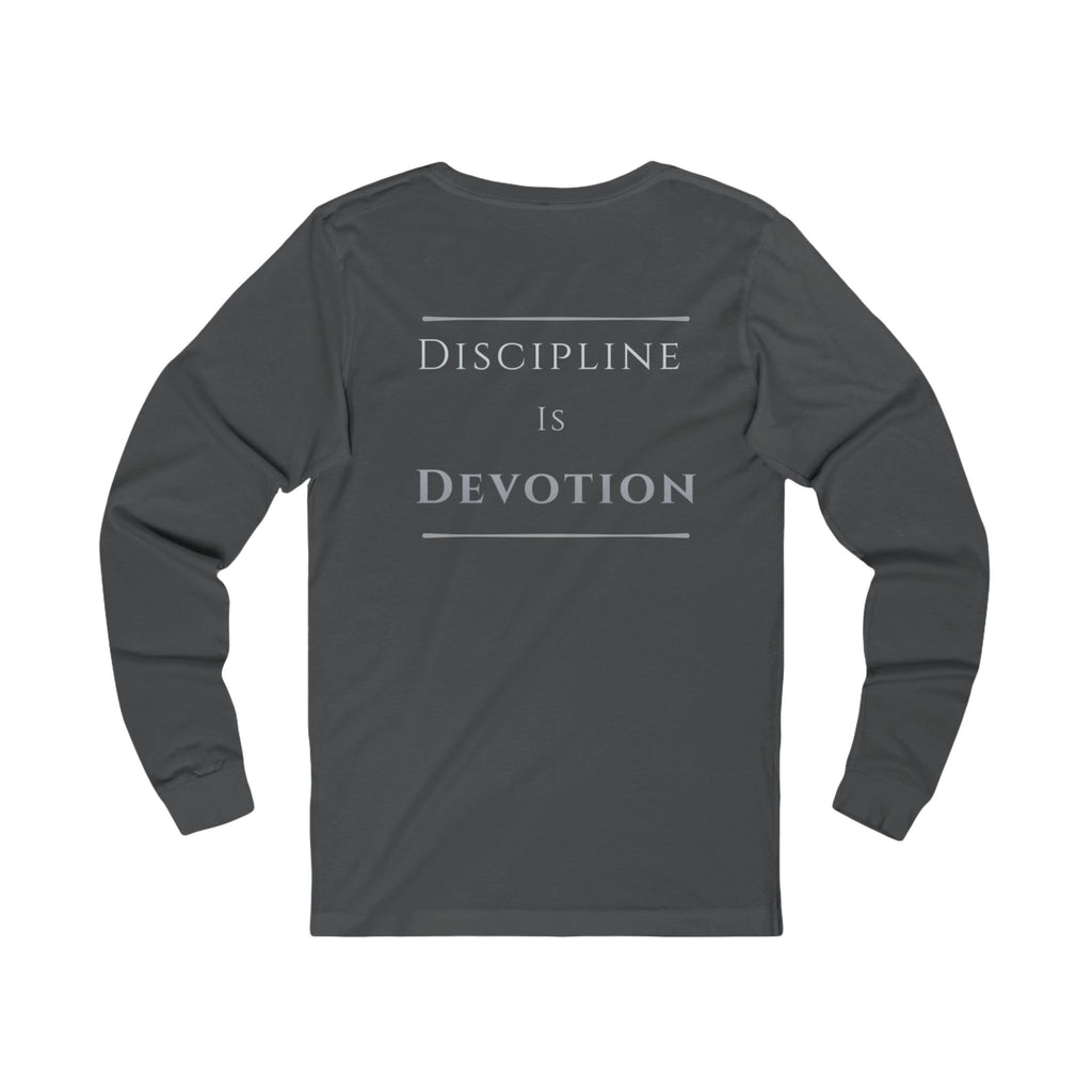 Discipline Is Devotion Long Sleeve Tee — Iter Fidelis