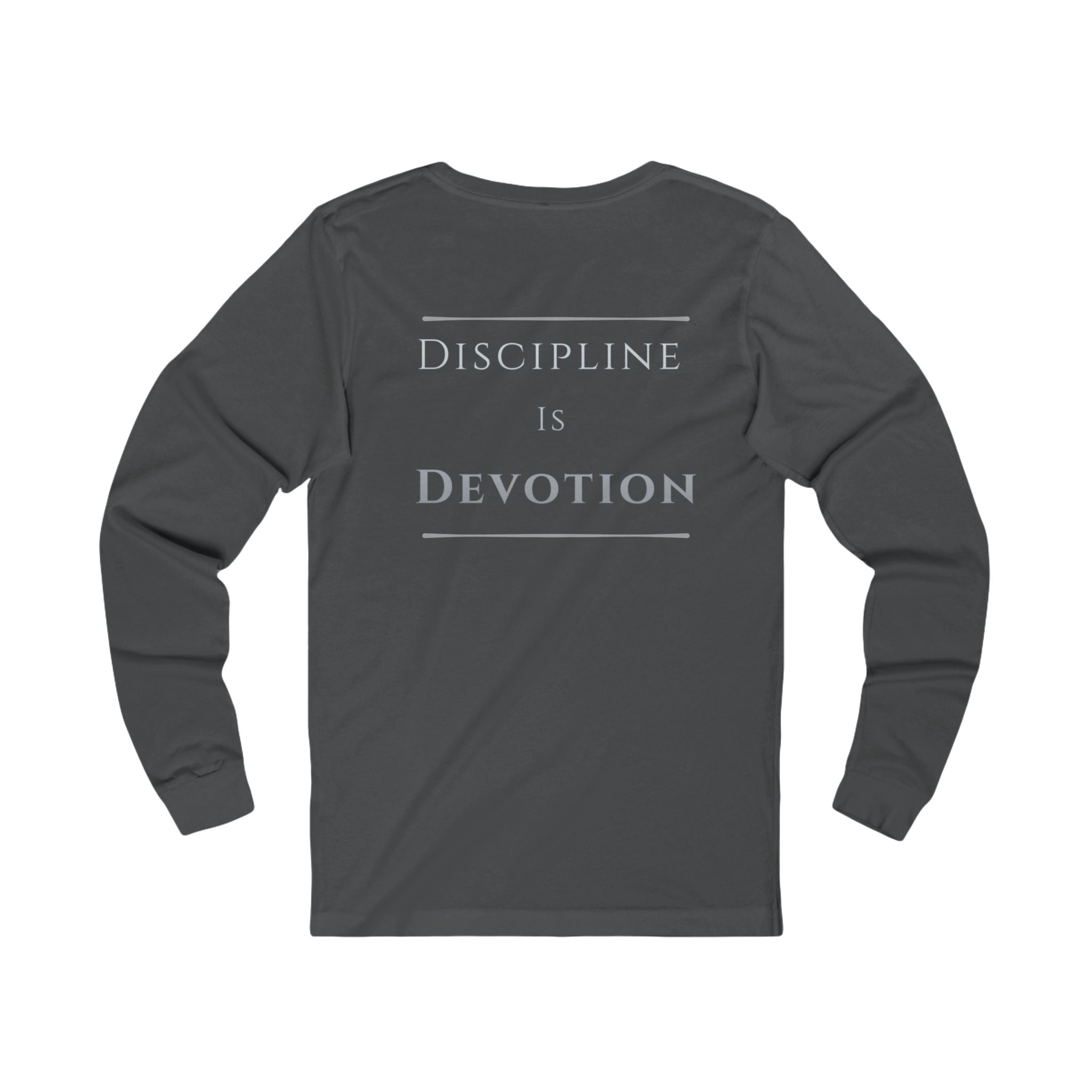 Discipline Is Devotion Long Sleeve Tee — Iter Fidelis
