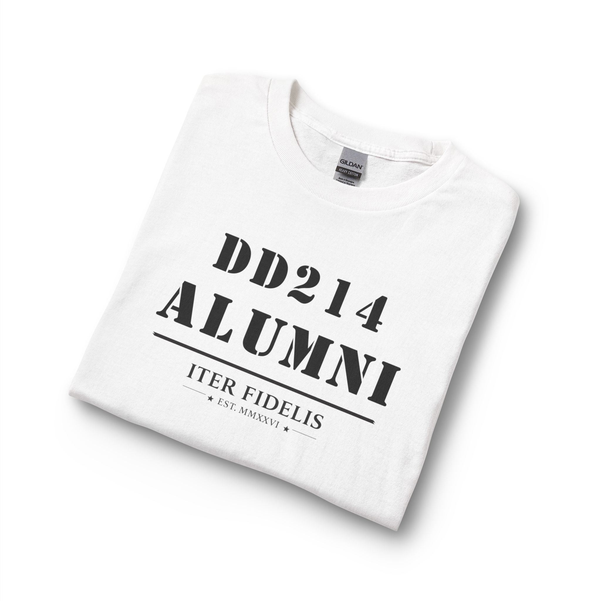 DD214 Alumni Army Veteran T-Shirt — 'I Have Earned It' Military LS