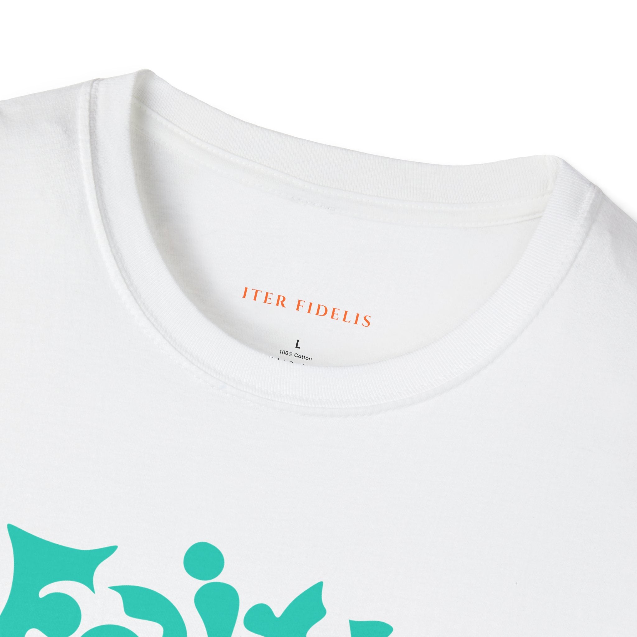 Faith Hope Love T-Shirt — Retro Colorful Inspirational Tee