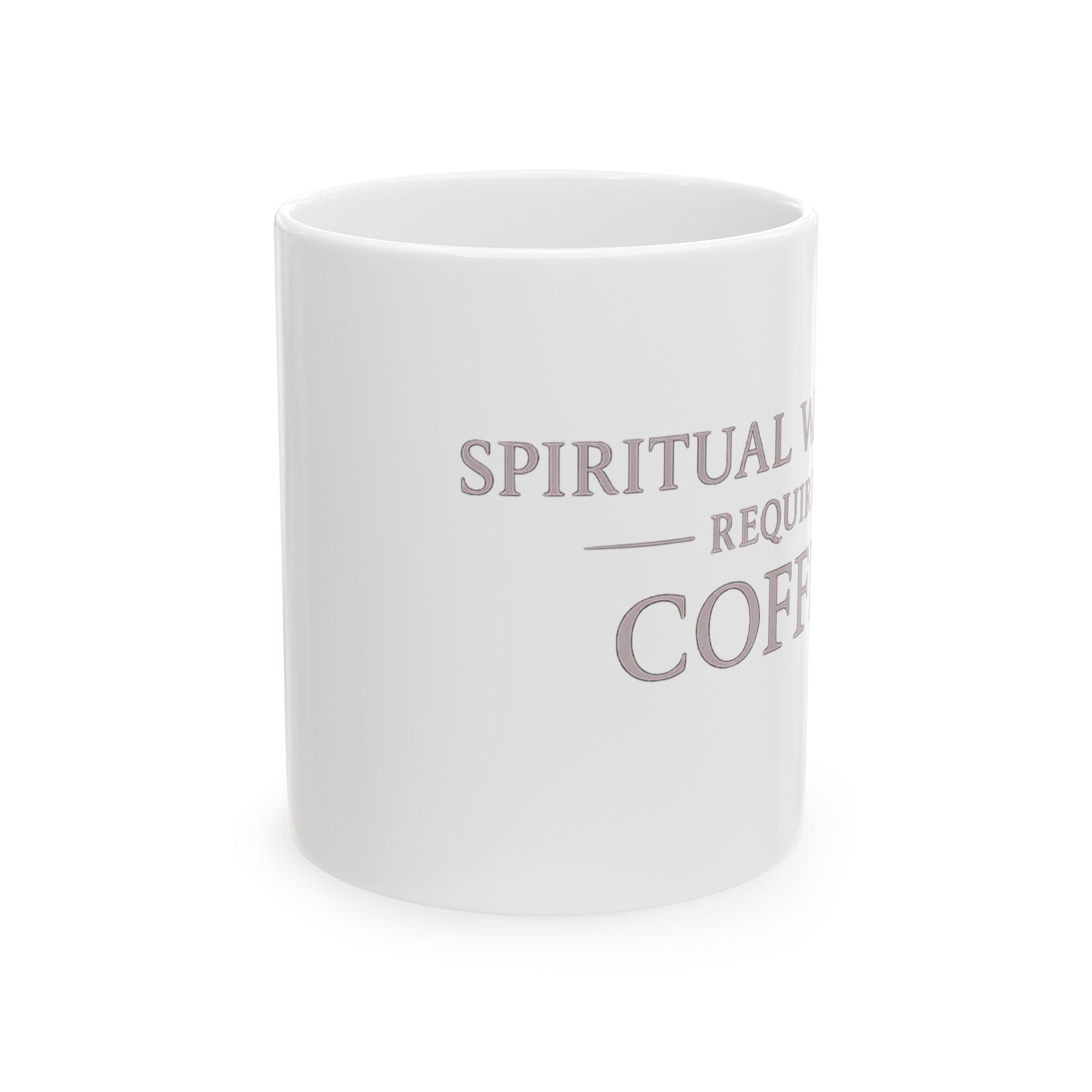 Spiritual Warfare Requires Coffee – Iter Fidelis Edition