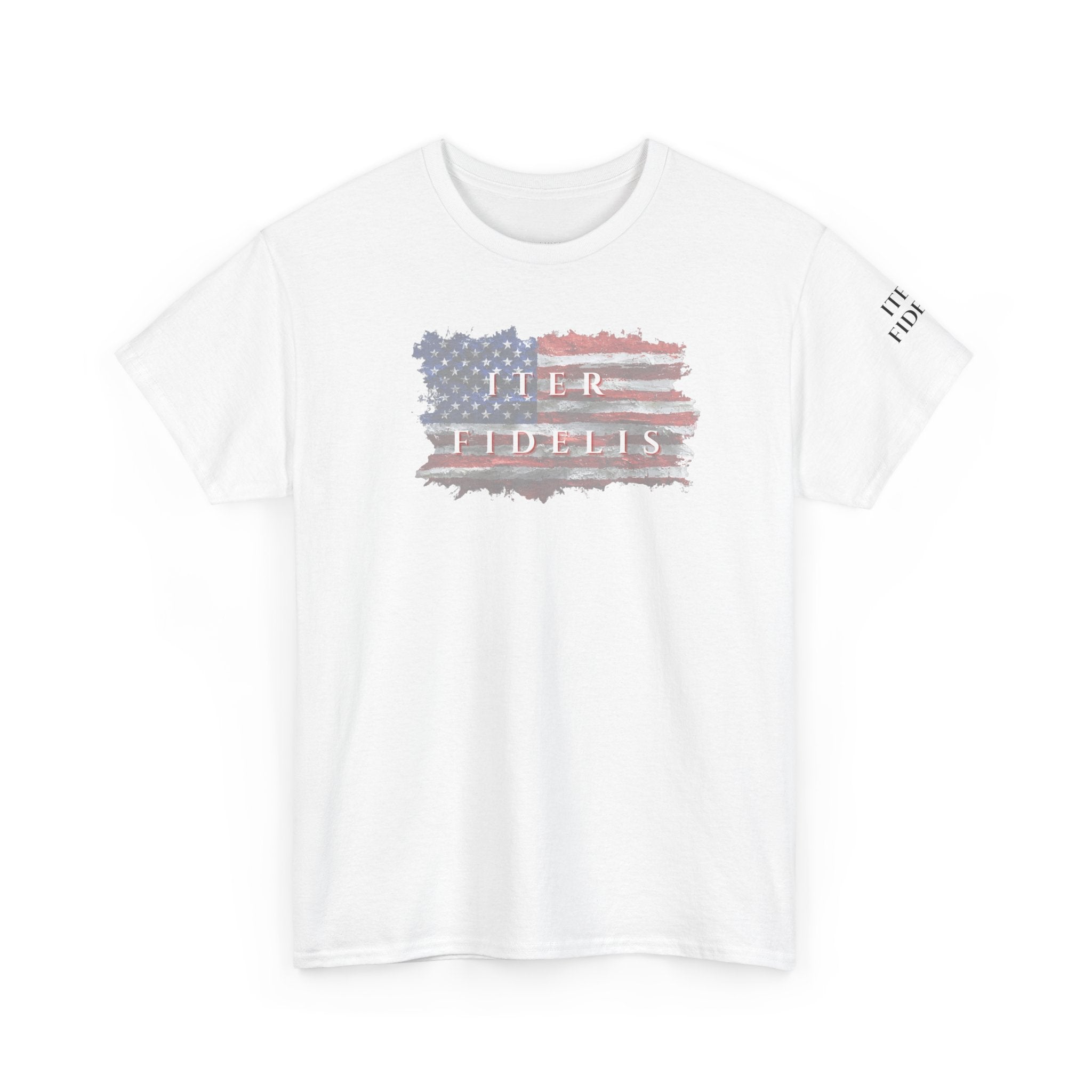Iter Fidelis Defenders of Freedom T‑Shirt — Military Tribute Tee