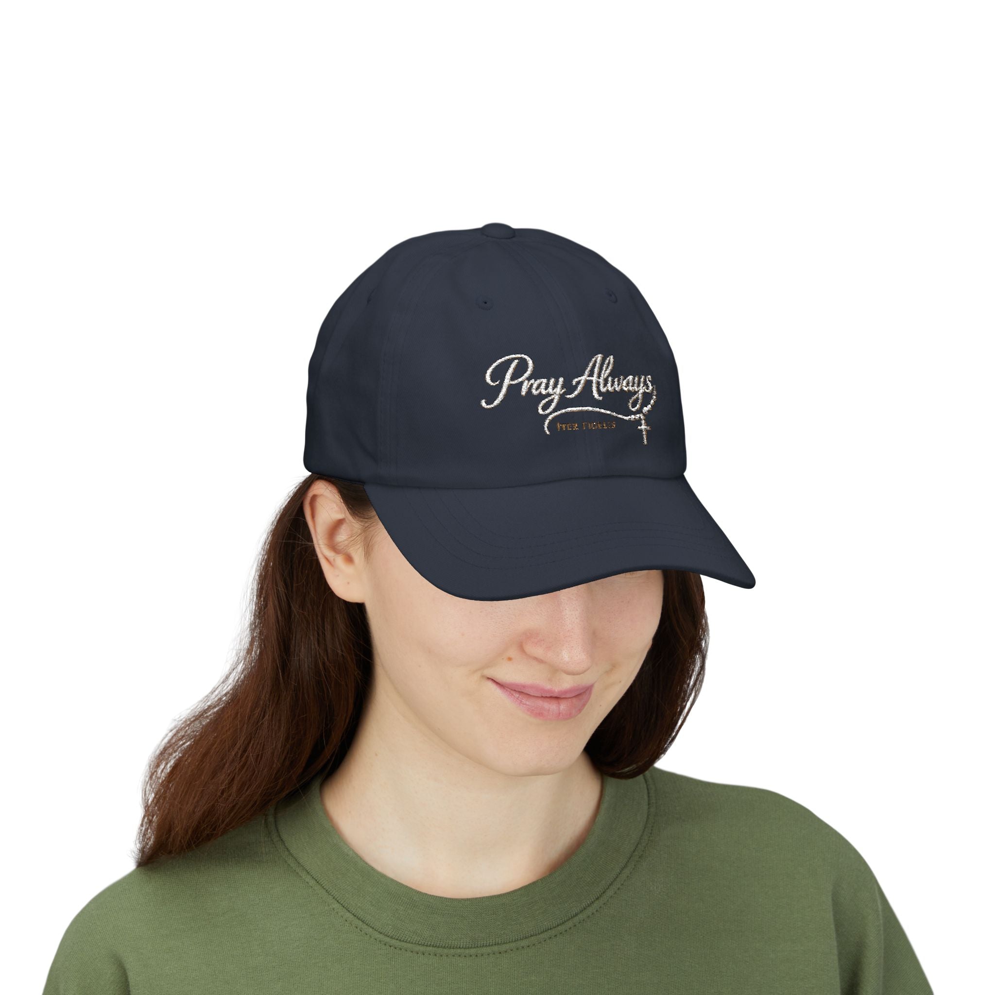 "Pray Always" Embroidered Iter Fidelis Classic Hat