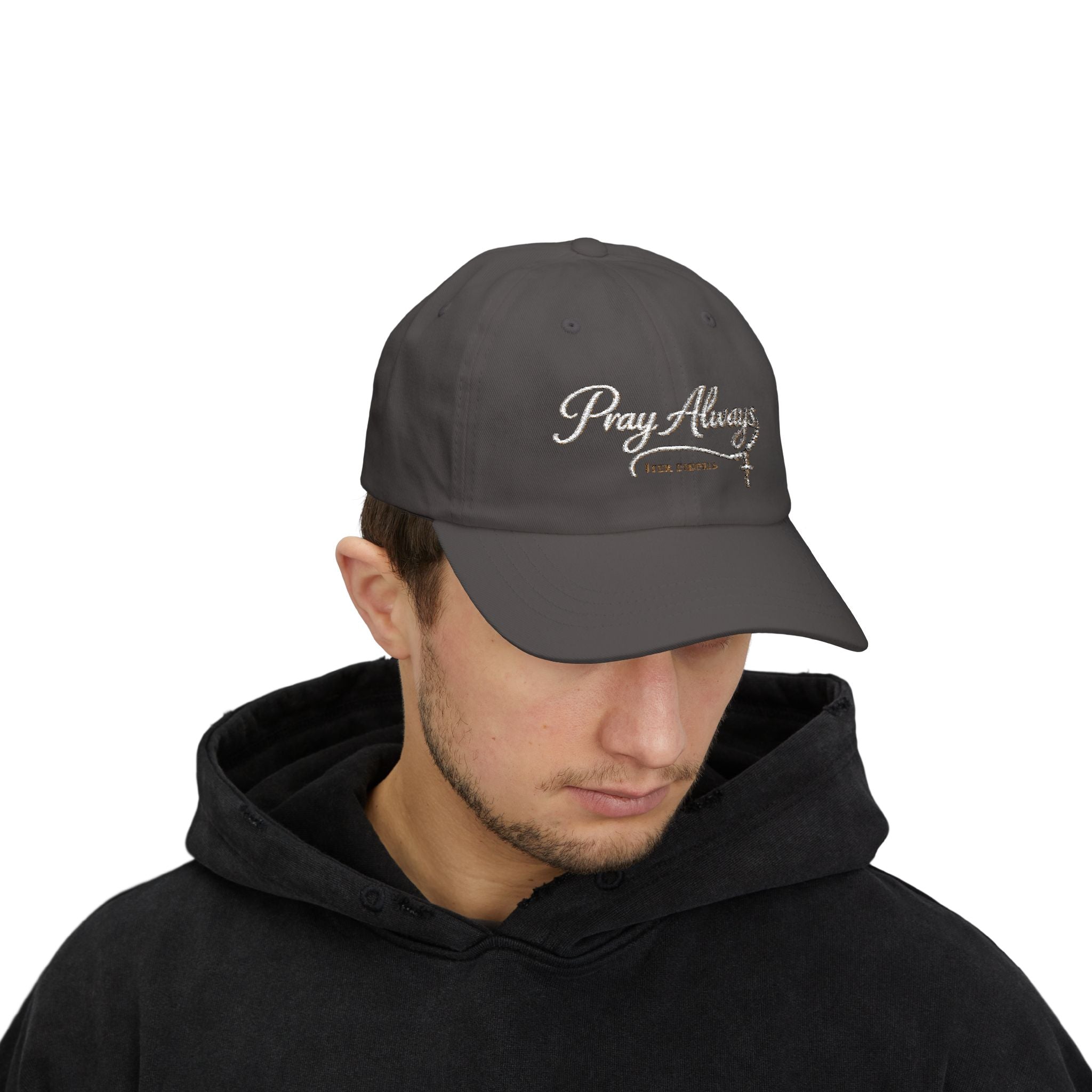 "Pray Always" Embroidered Iter Fidelis Classic Hat