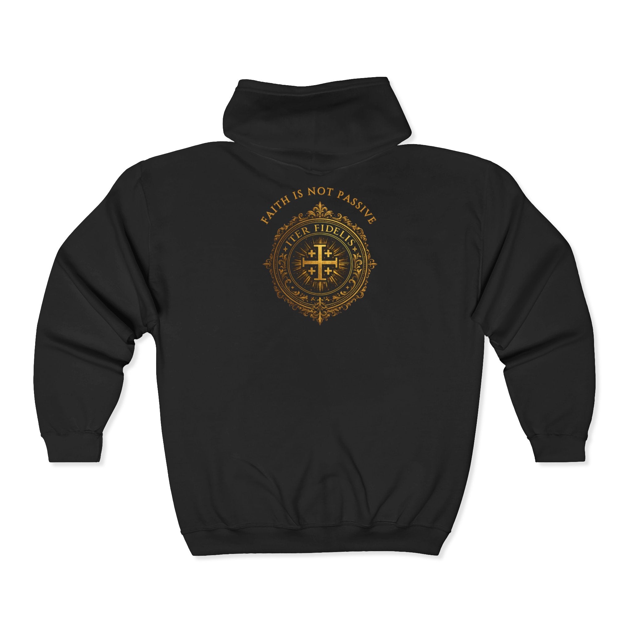 Iter Fidelis Crest Zip Hoodie