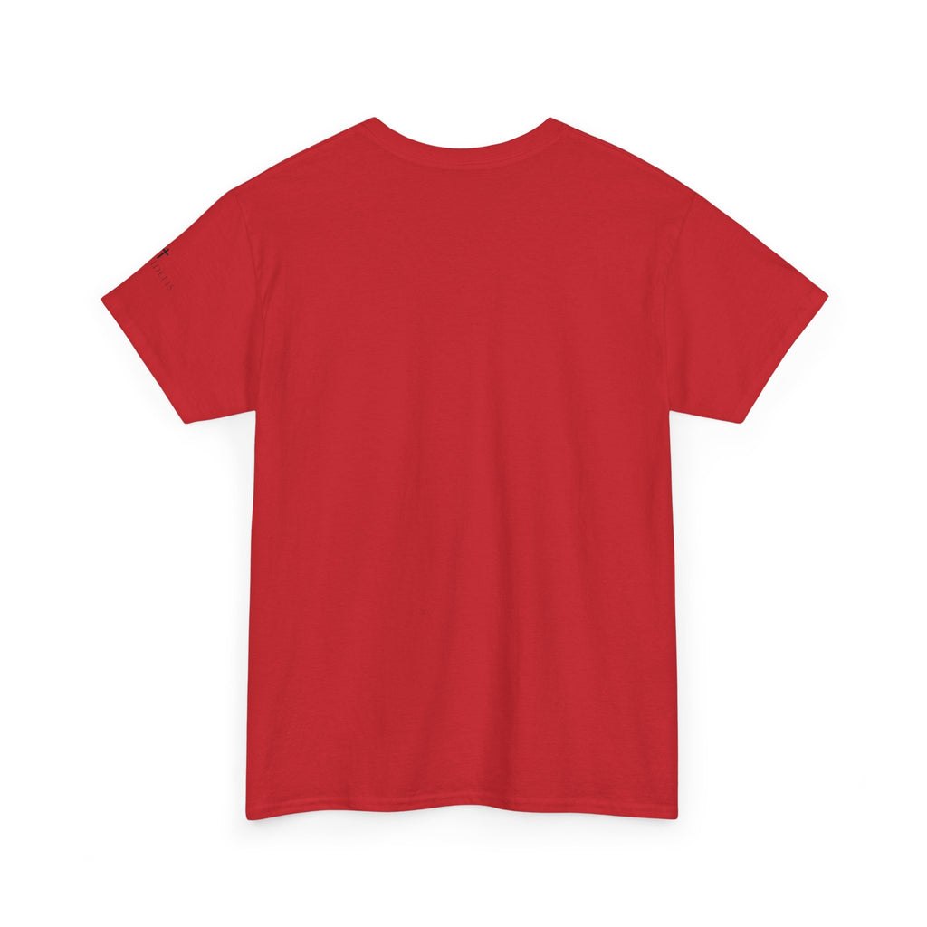 St. Agnes Crest Tee | Faithful Unto Death, Religious Cross T-Shirt
