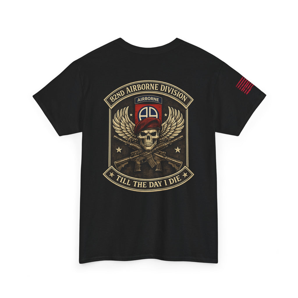 Iter Fidelis Airborne Reaper Tee – 82nd Division “Till The Day I Die”