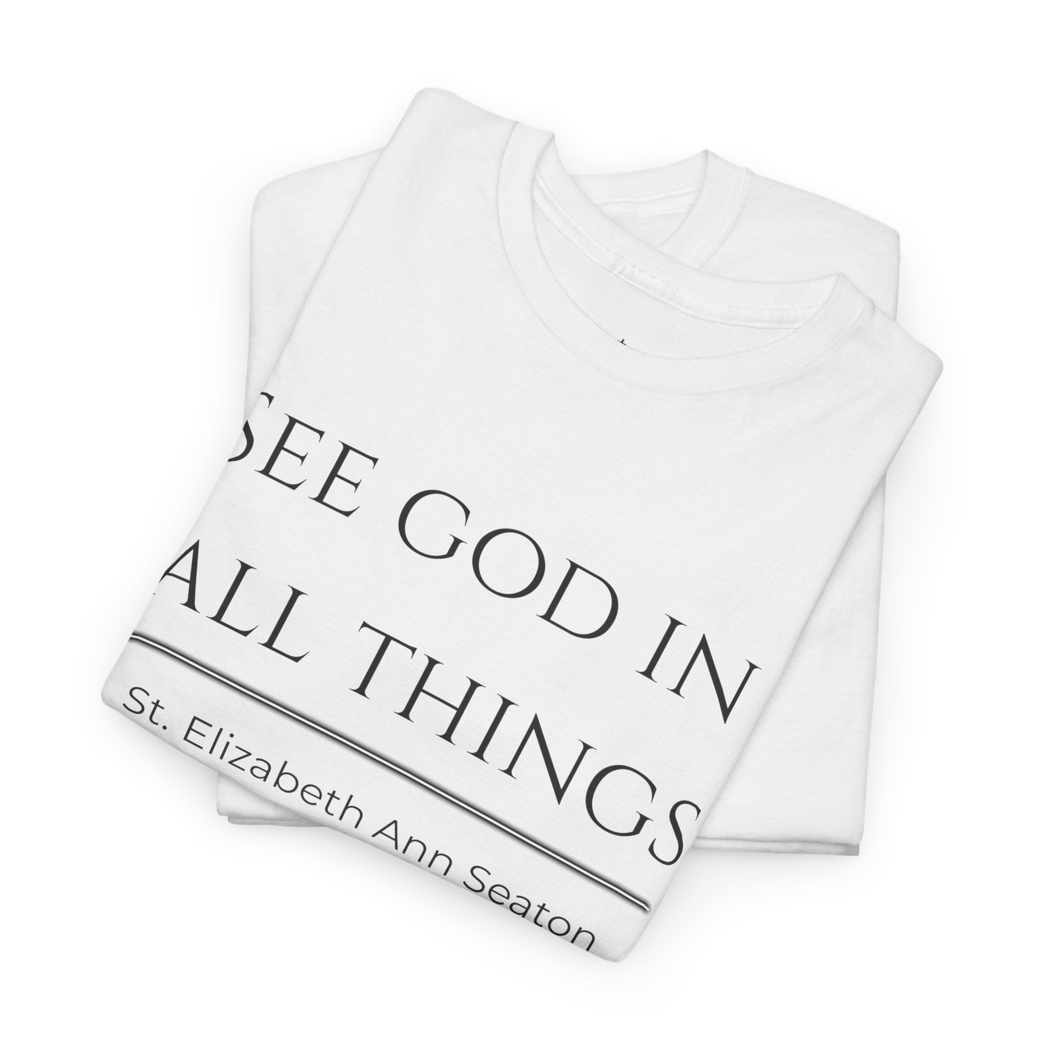 See God In All Things tee | Inspirational Christian faith shirt