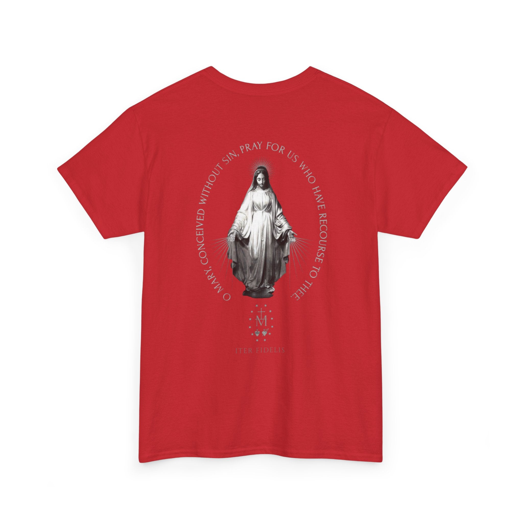 T-Shirt — Iter Fidelis Marian Devotional Tee