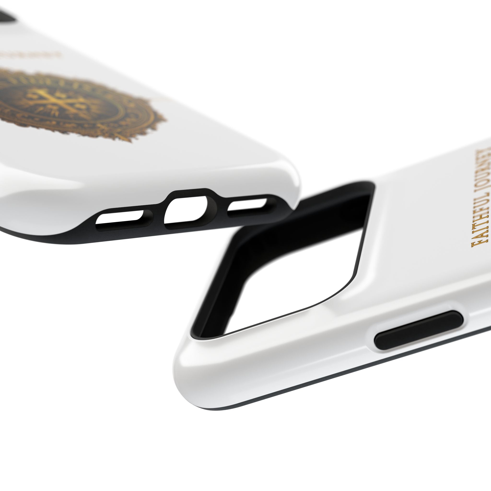 Faithful Journey Impact-Resistant Phone Case — 'Faithful Journey' ITER FIDELIS Seal