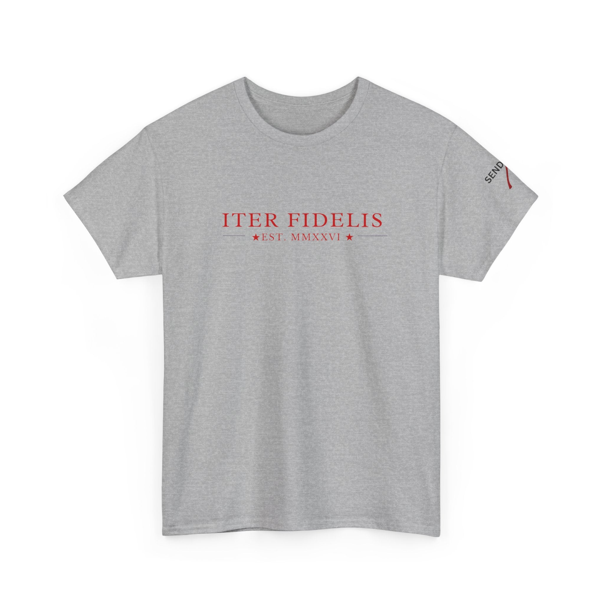 Here Am I. Send Me. — Isaiah 6:8 Firefighter Shirt | Iter Fidelis
