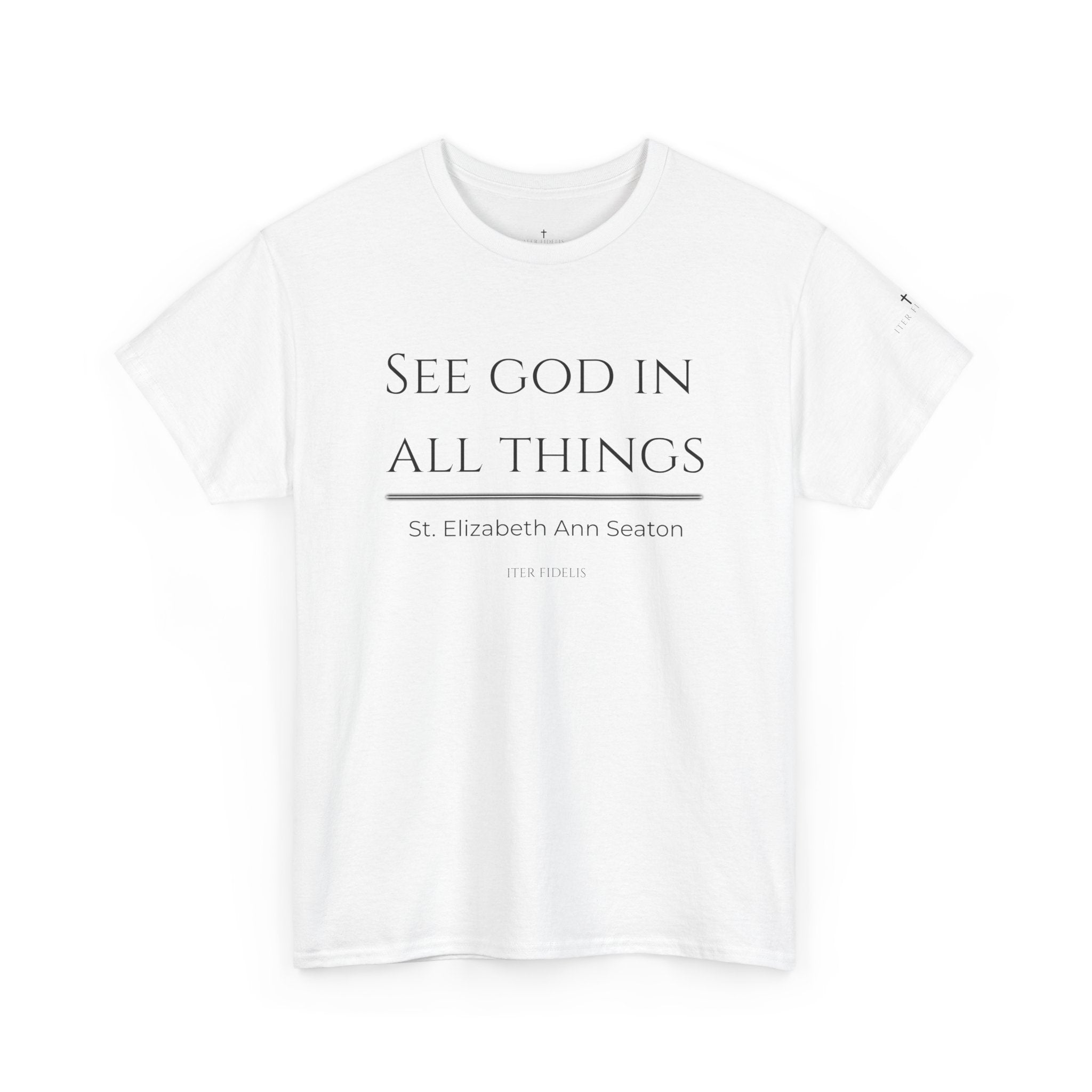 See God In All Things tee | Inspirational Christian faith shirt
