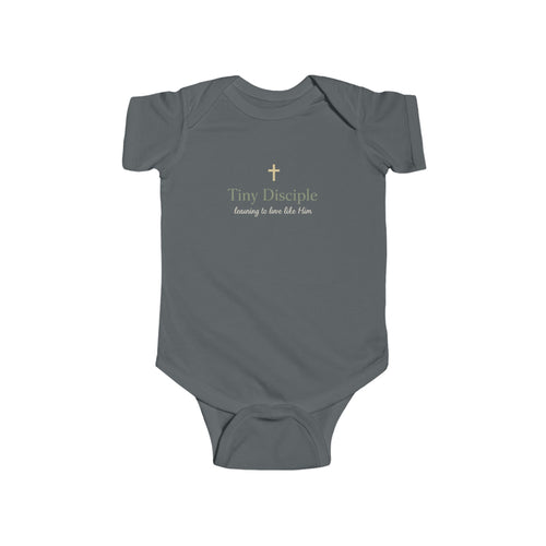 "Tiny Disciple" Christian Infant Onesie