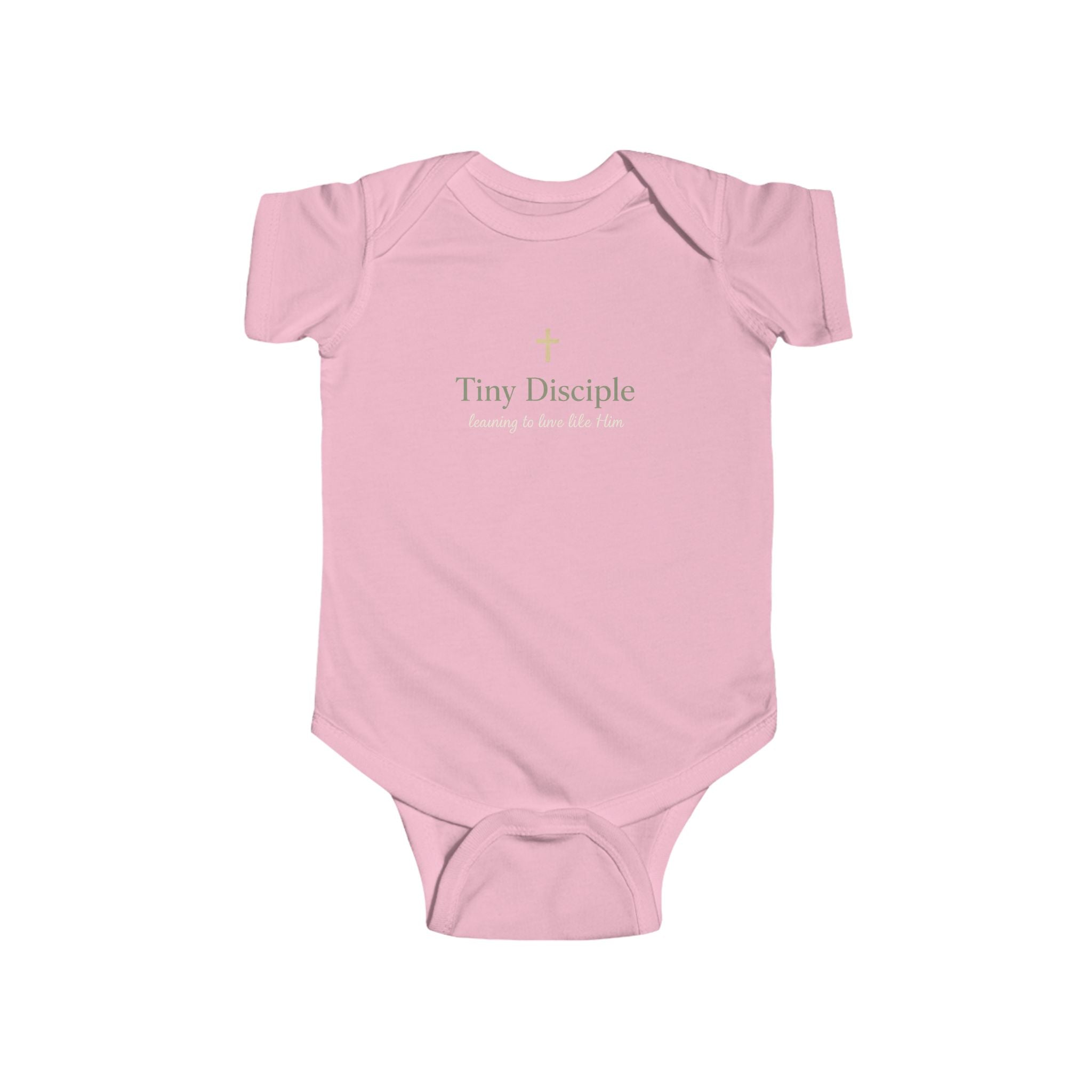 "Tiny Disciple" Christian Infant Onesie