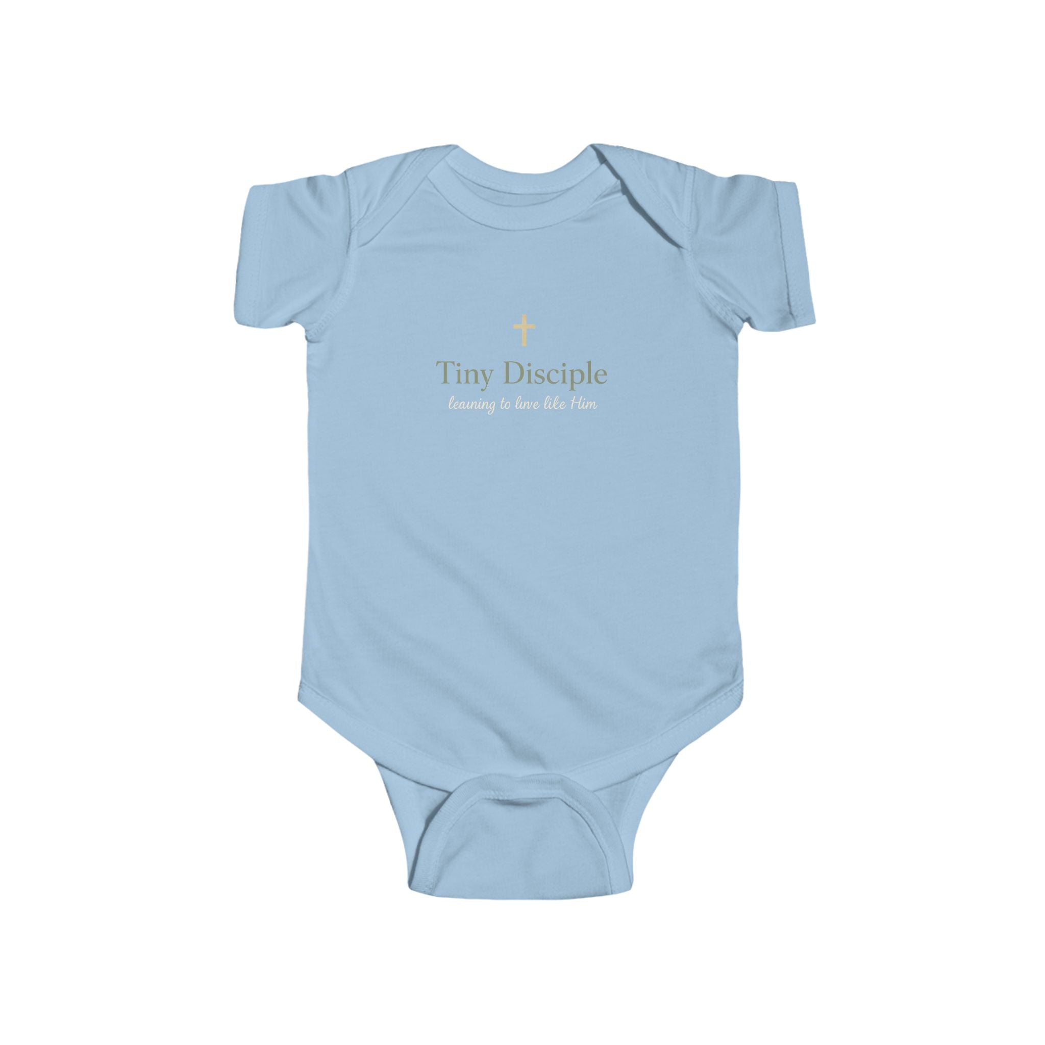 "Tiny Disciple" Christian Infant Onesie
