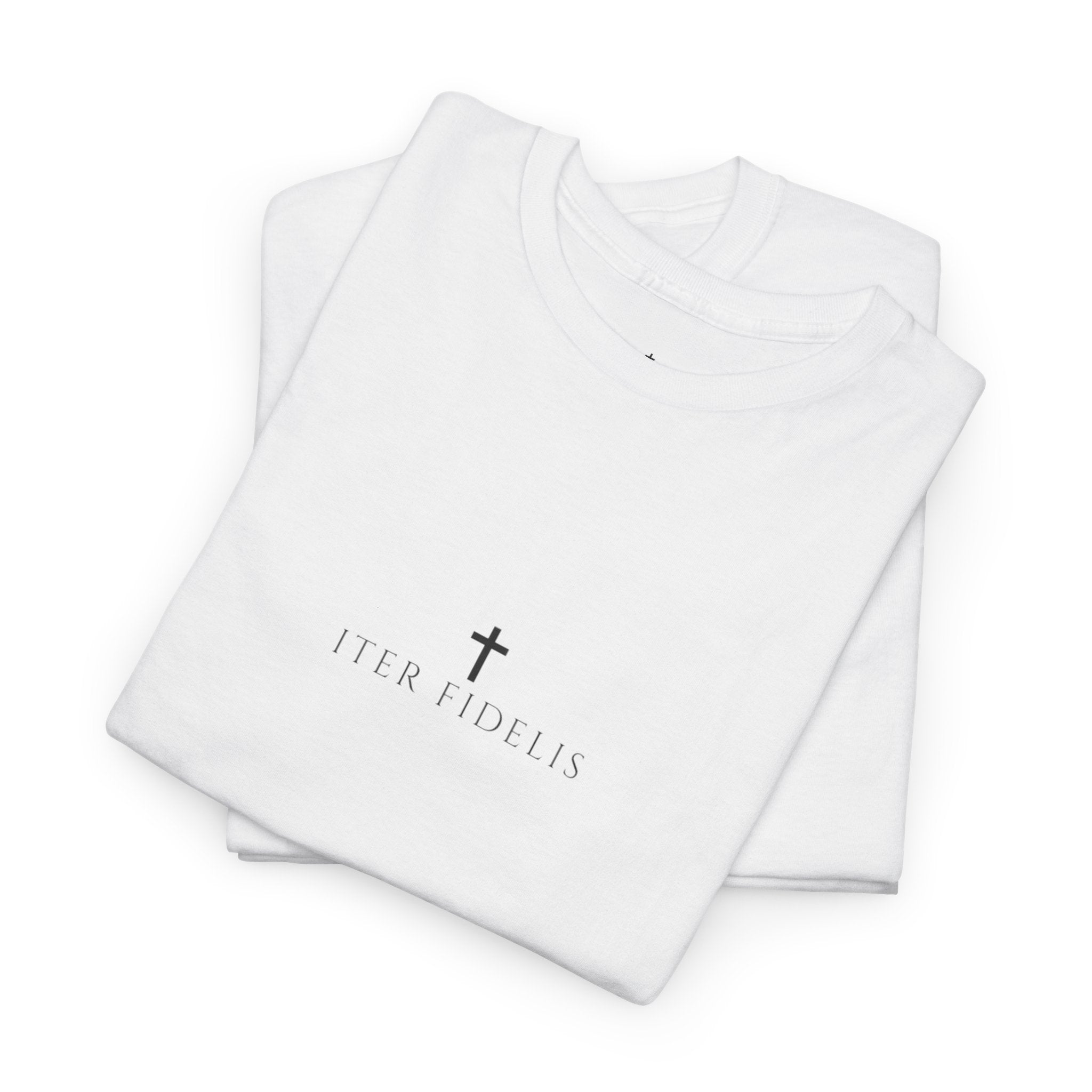 Sancte Michael Guardian Angel Tee | Saint Michael Shield Cross T-shirt