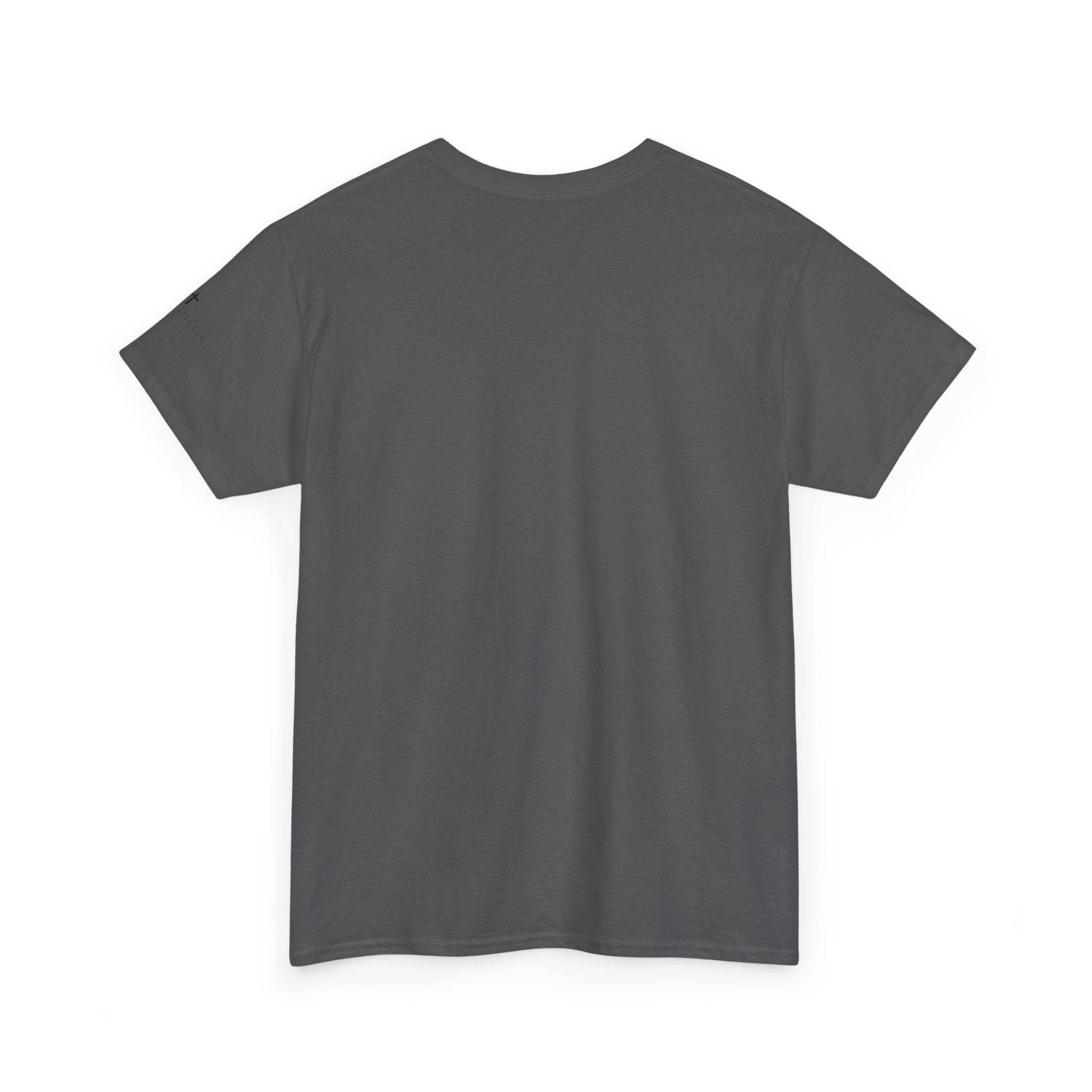 St. Agnes Crest Tee | Faithful Unto Death, Religious Cross T-Shirt