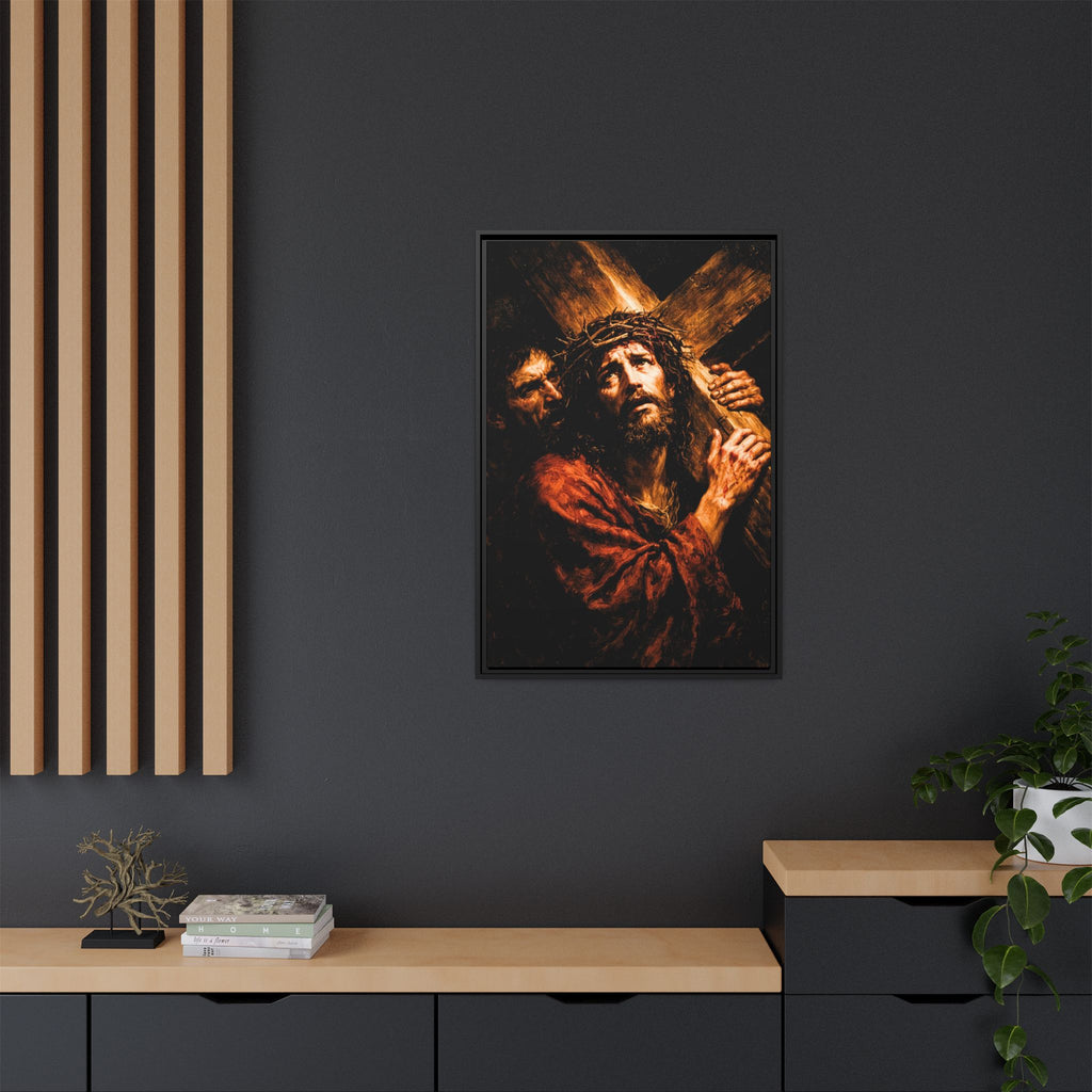 The Weight of Sacrifice on canvas 24 x 36