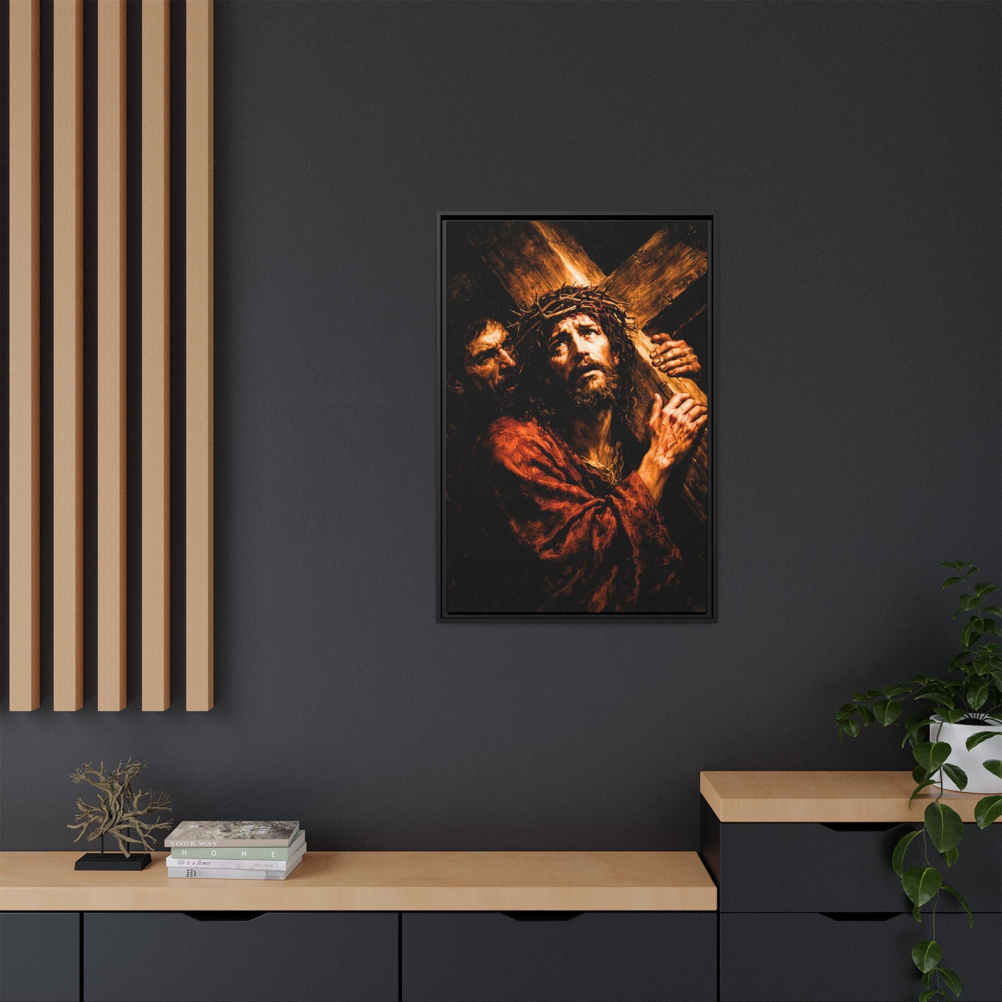 The Weight of Sacrifice on canvas 24 x 36