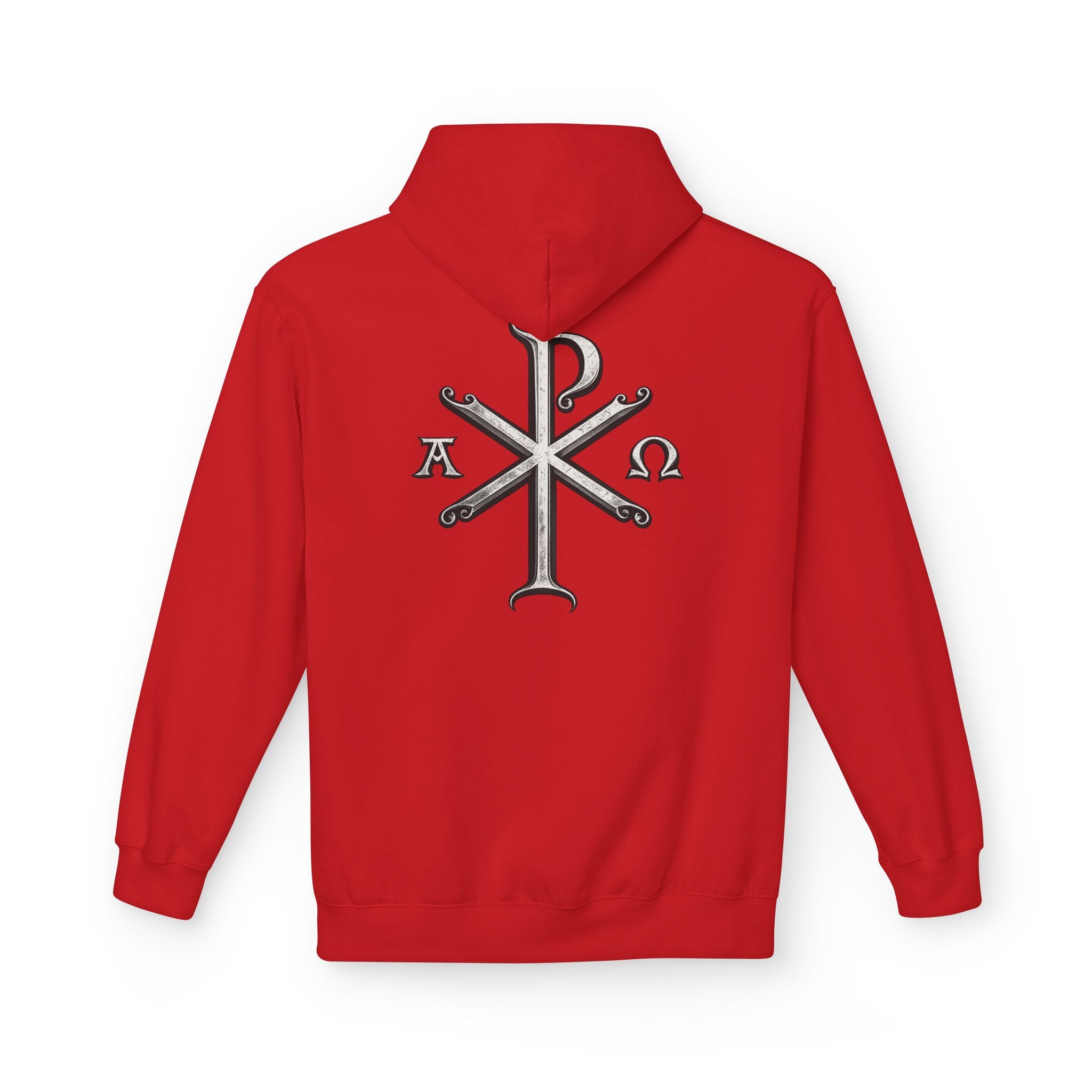 Christian Chi-Rho Hoodie — Iter Fidelis Faith Pullover