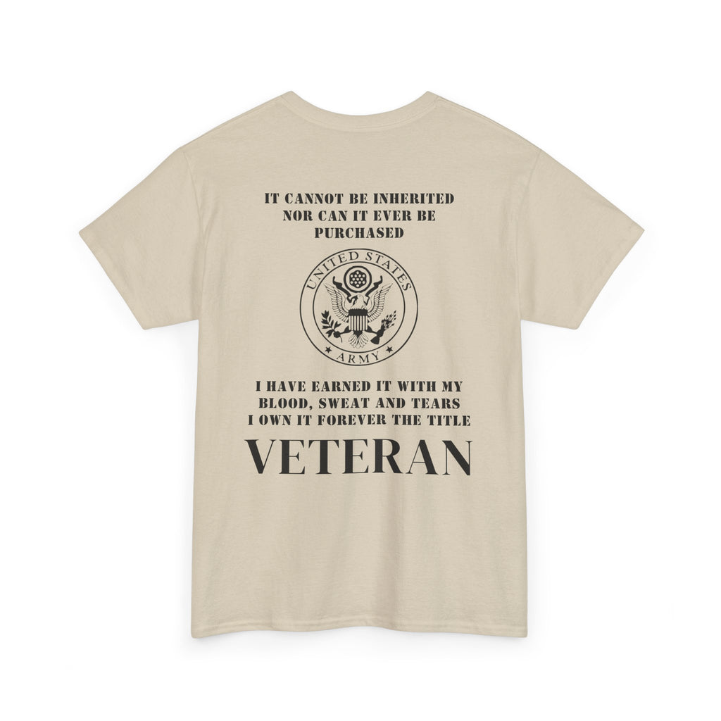 DD214 Alumni Veteran T‑Shirt — 'I Have Earned It' Military Veteran Tee