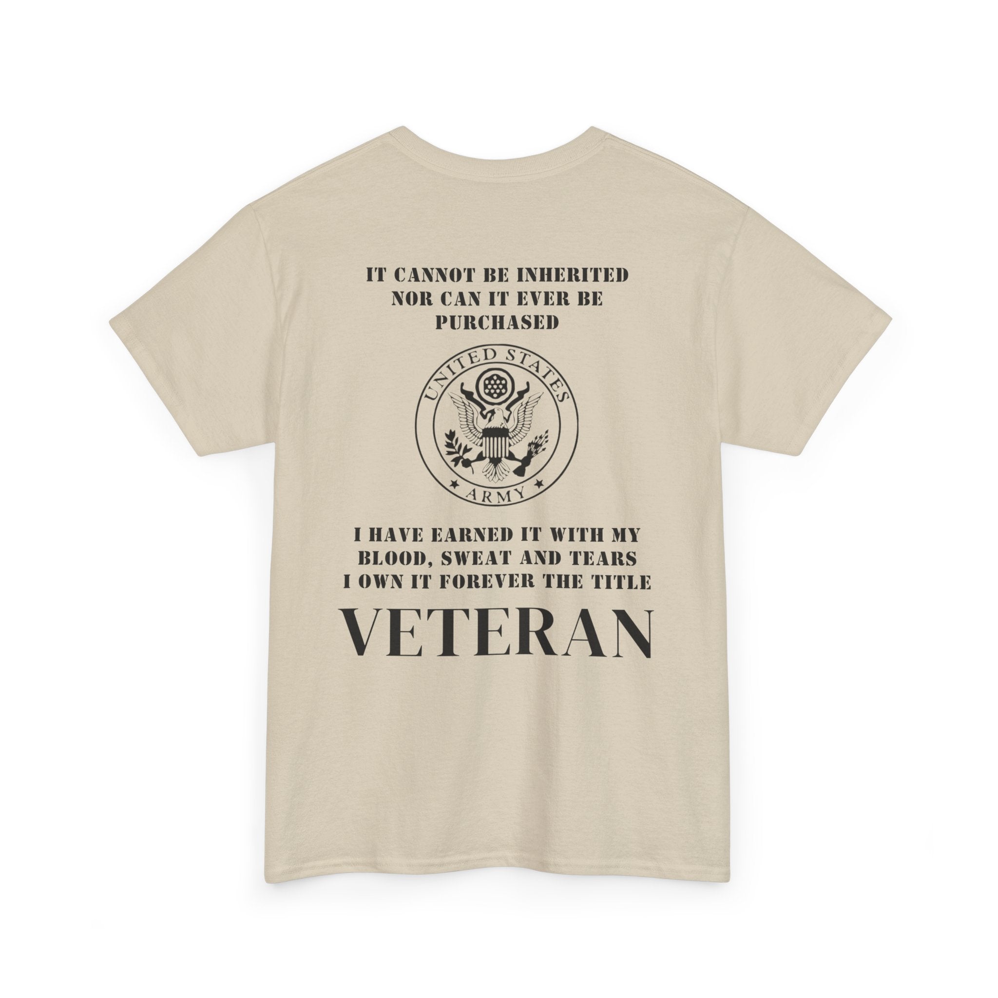 DD214 Alumni Veteran T‑Shirt — 'I Have Earned It' Military Veteran Tee