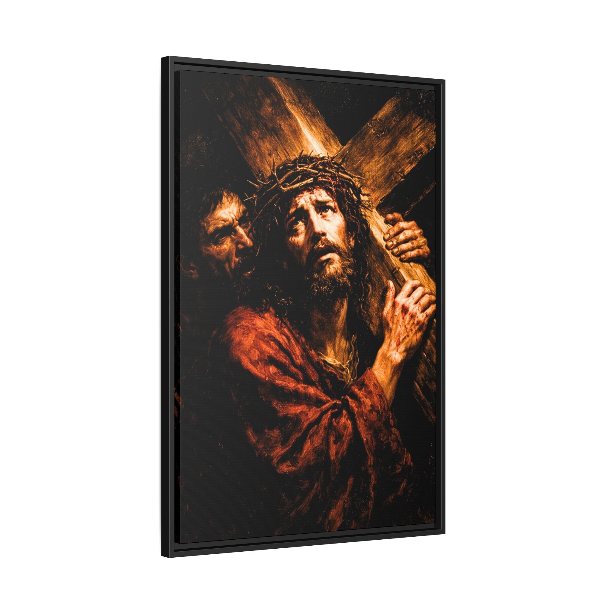 The Weight of Sacrifice on canvas 24 x 36